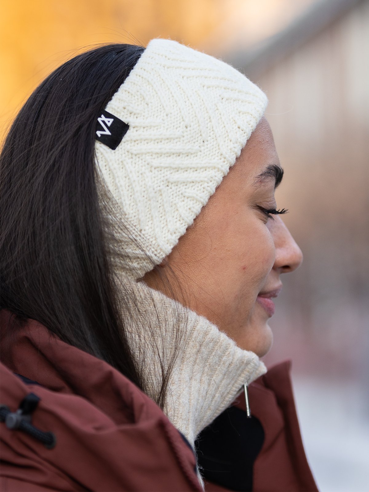 Twentyfour Finse Dalen Pannebånd Krem