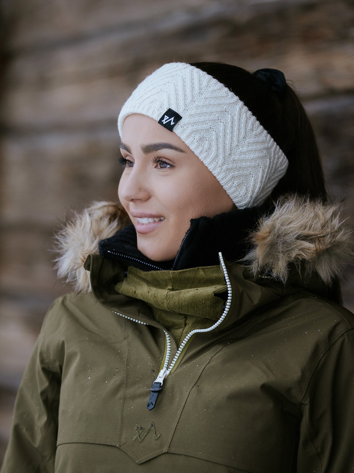 Twentyfour Finse Dalen Pannebånd Krem