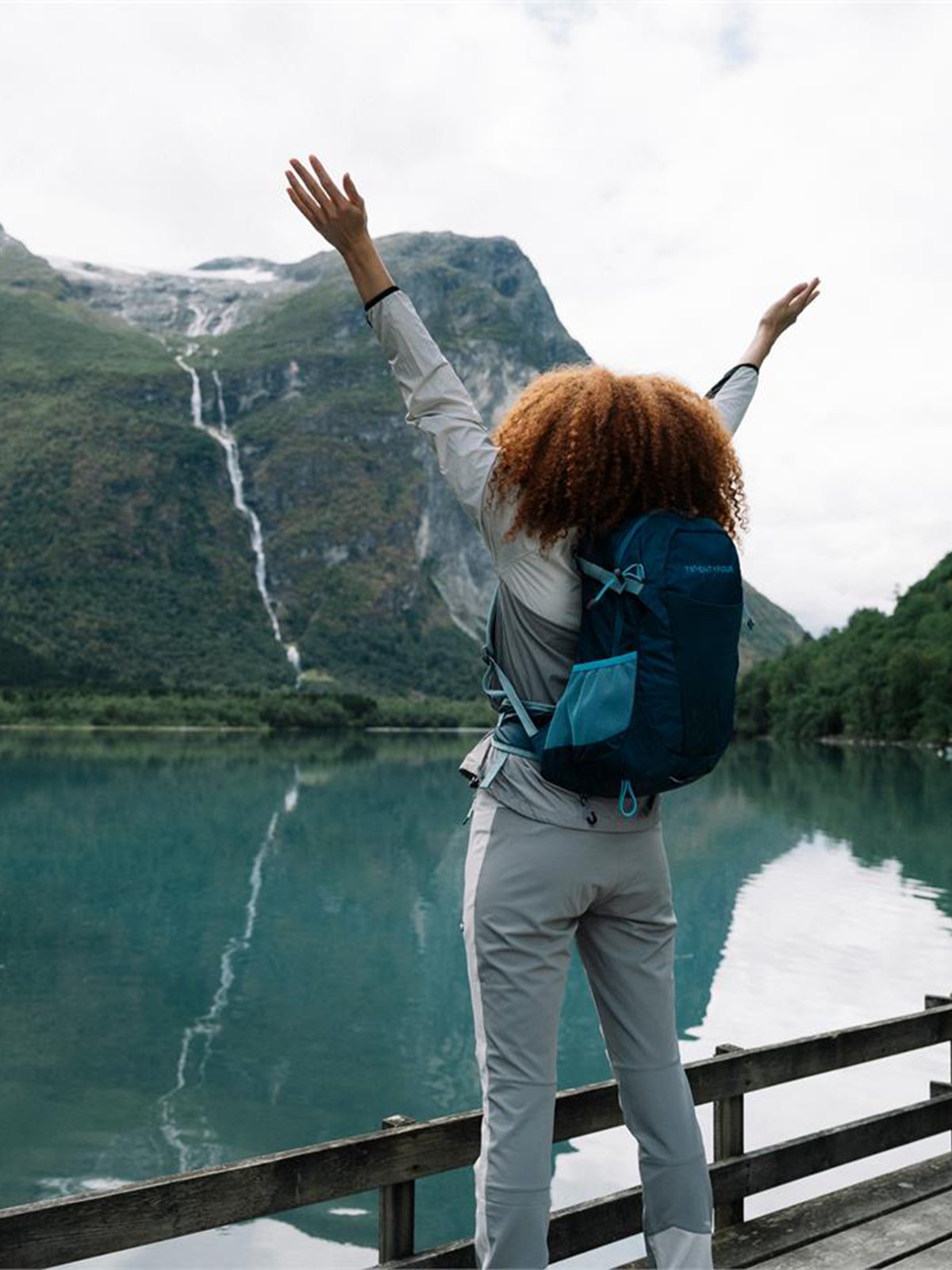 Twentyfour Flåm Ryggsekk 25L Petrolblå