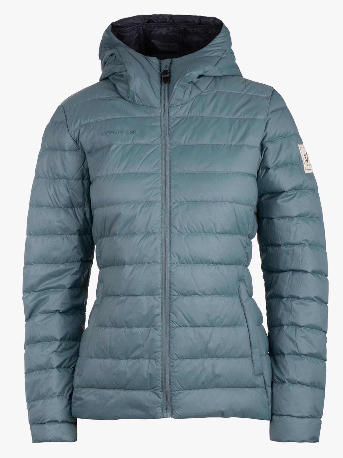 Twentyfour Finse Dunjakke Gråblå