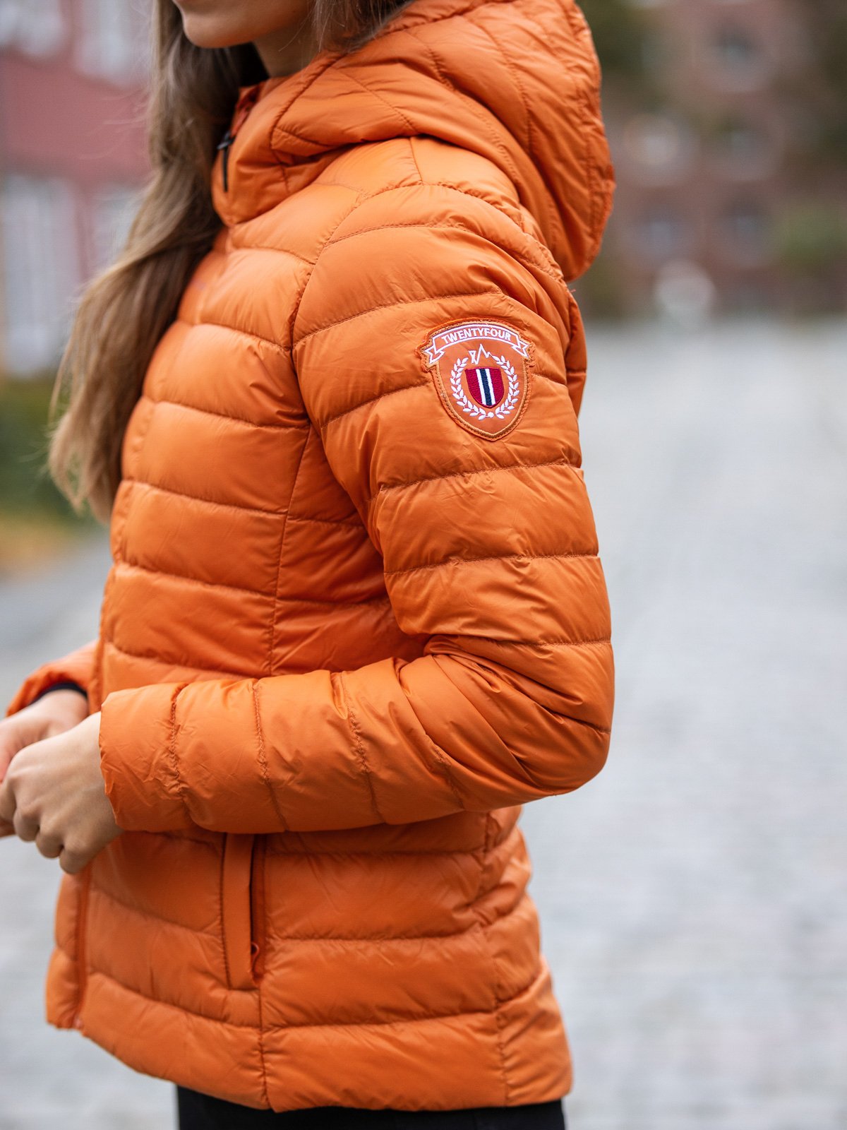 Twentyfour Finse Dunjakke Orange