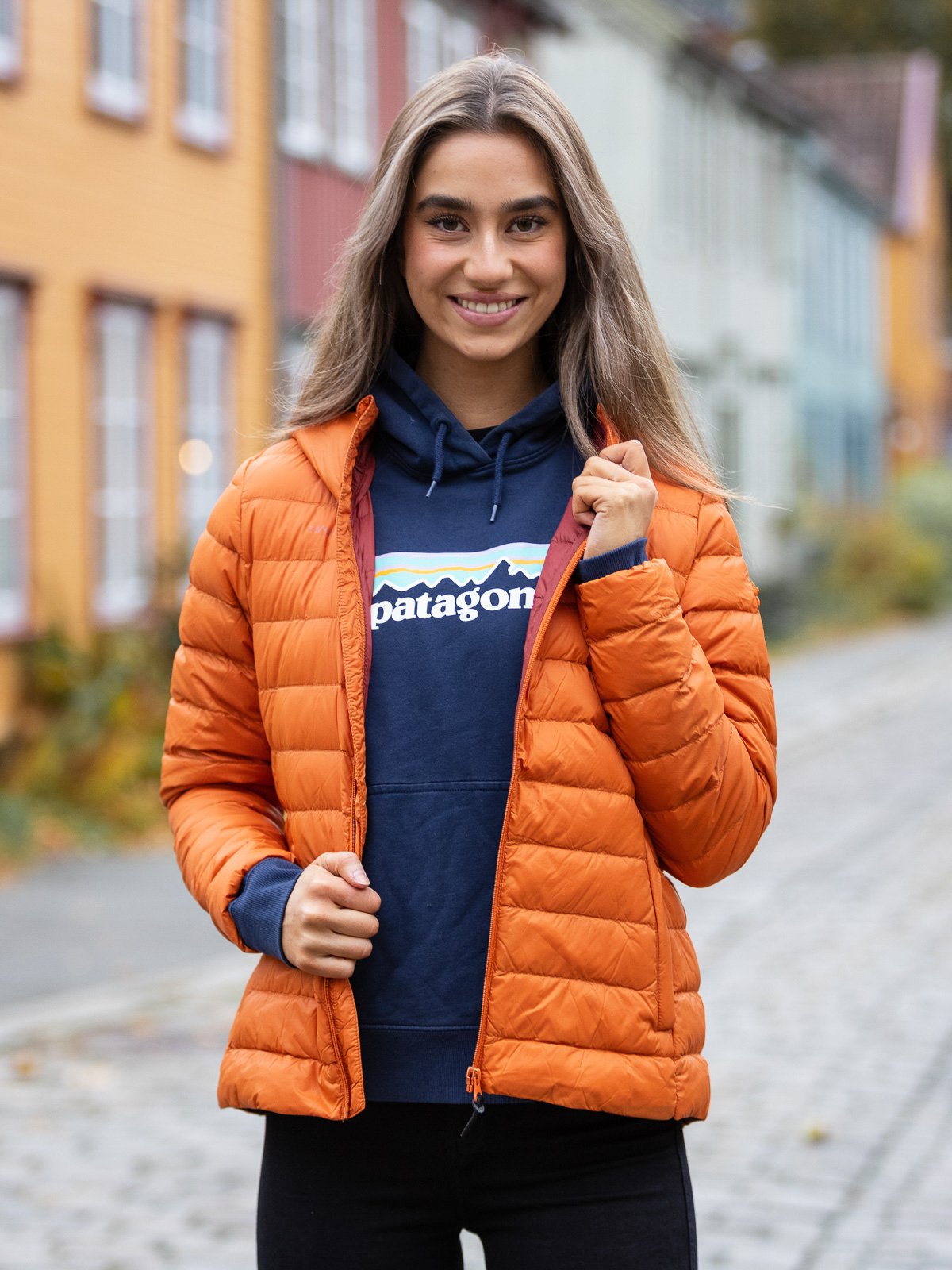 Twentyfour Finse Dunjakke Orange