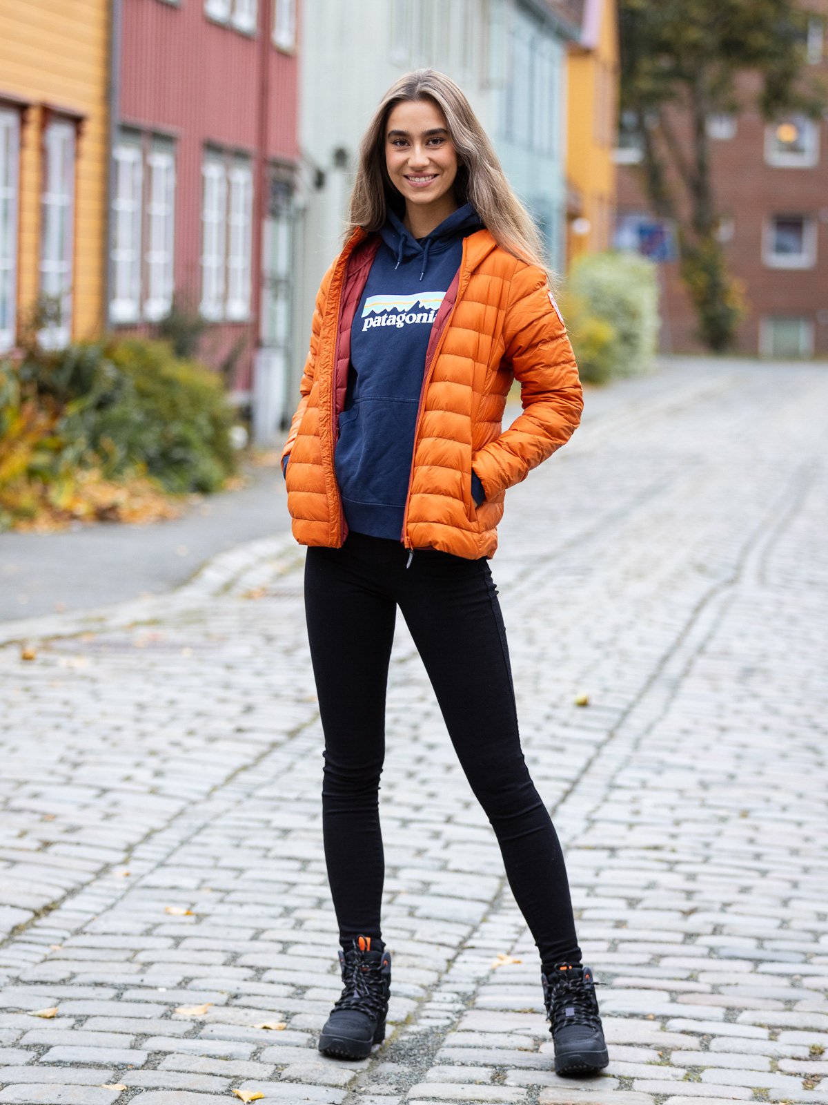 Twentyfour Finse Dunjakke Orange