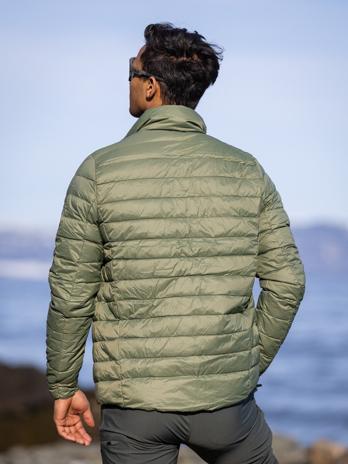 Twentyfour Finse Dunjakke Skog