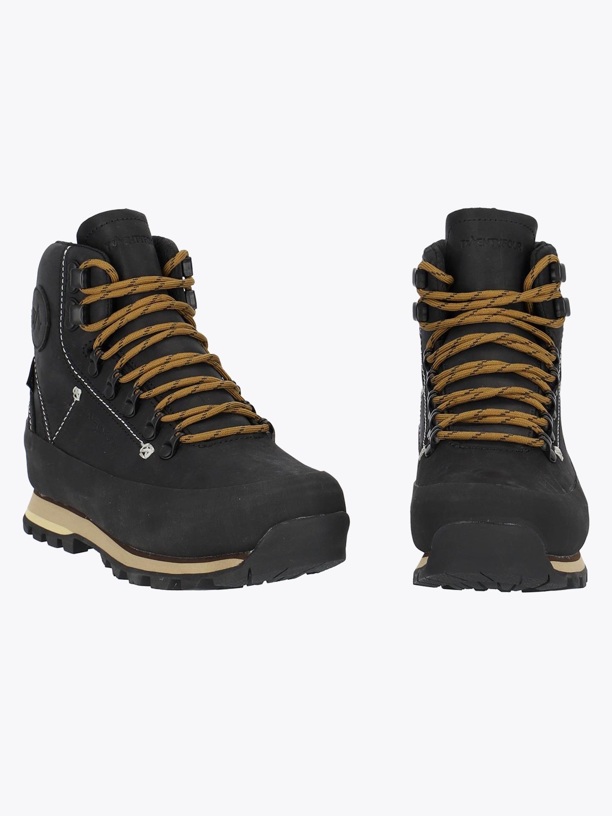 Twentyfour Finse Leather Boot Skyggesort