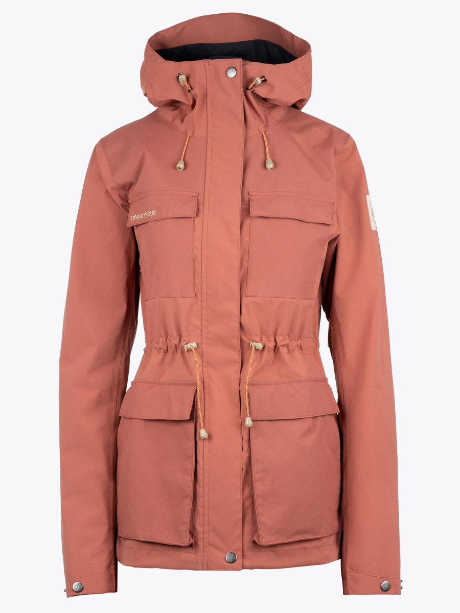 Twentyfour 1222 2-Lags Jakke Brent rød