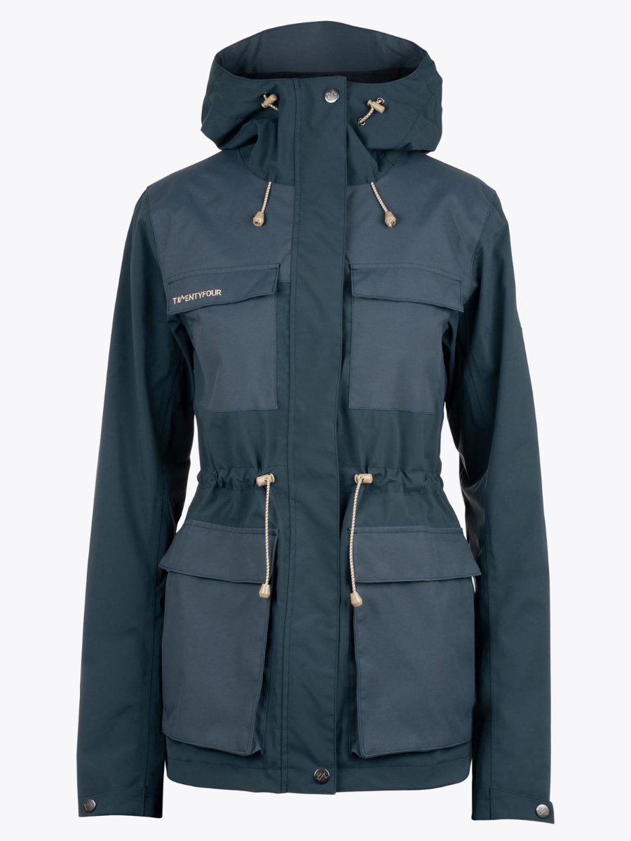 Twentyfour 1222 2-Lags Jakke Mørk demin