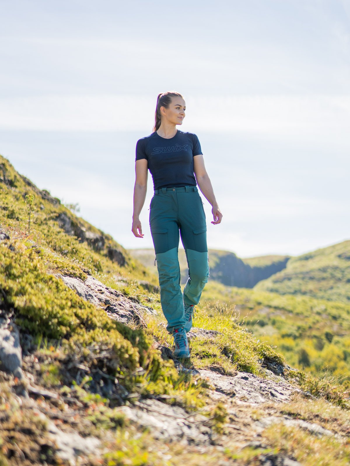 Twentyfour Flåm Hiking Bukse Dyp Grønn
