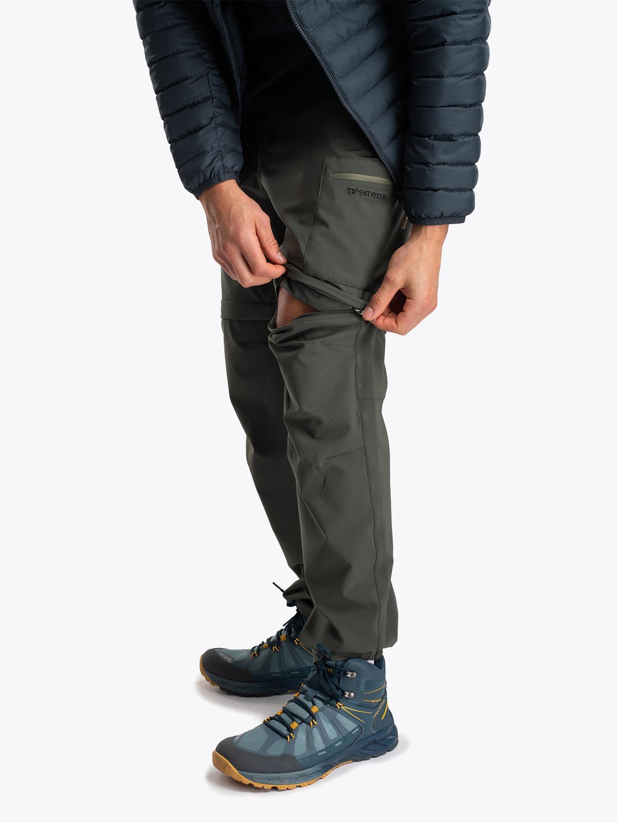 Twentyfour 1222 Multibukse Mørk Timian