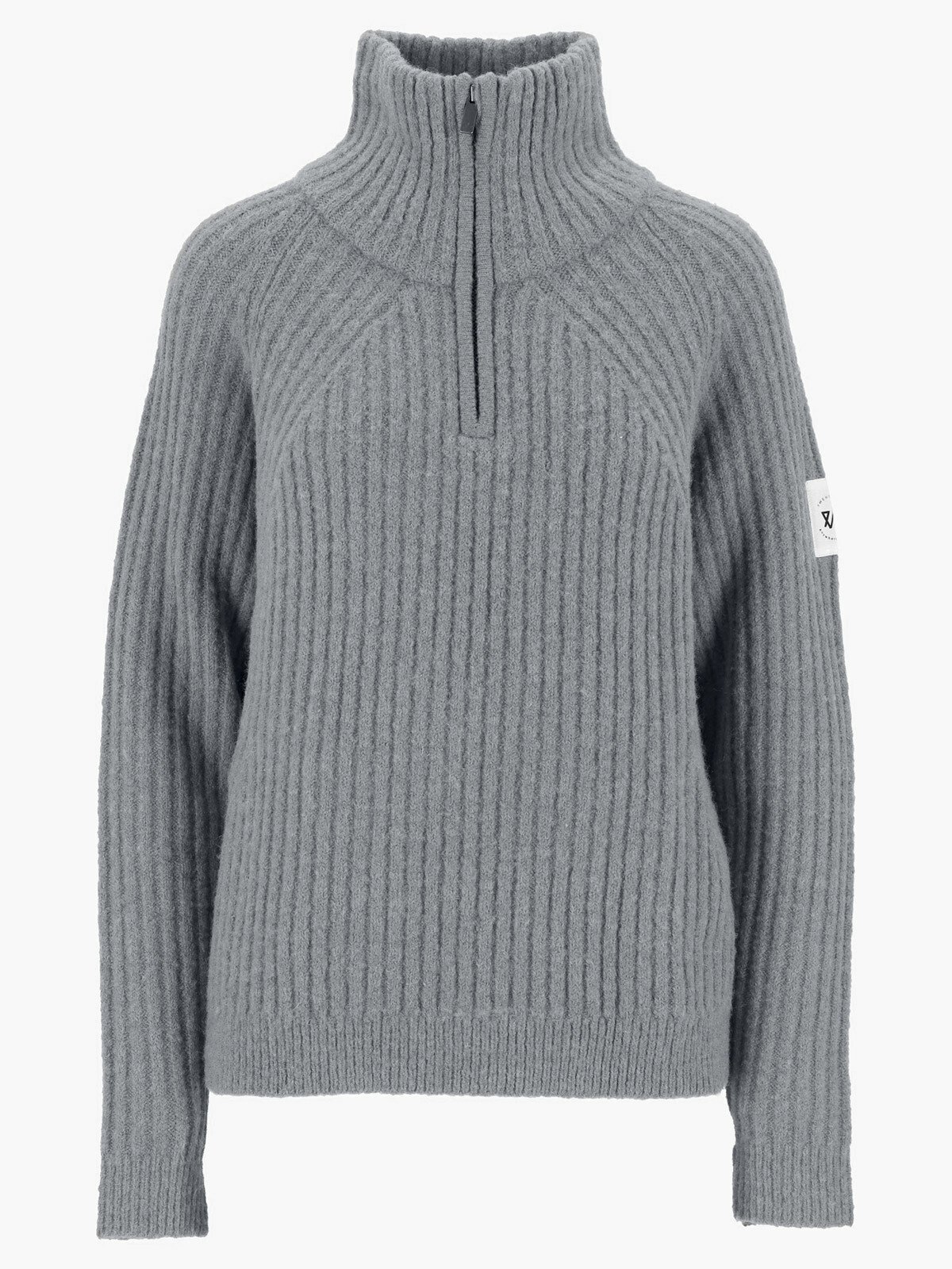 Twentyfour 1222 Half Zip Genser Lysgrå