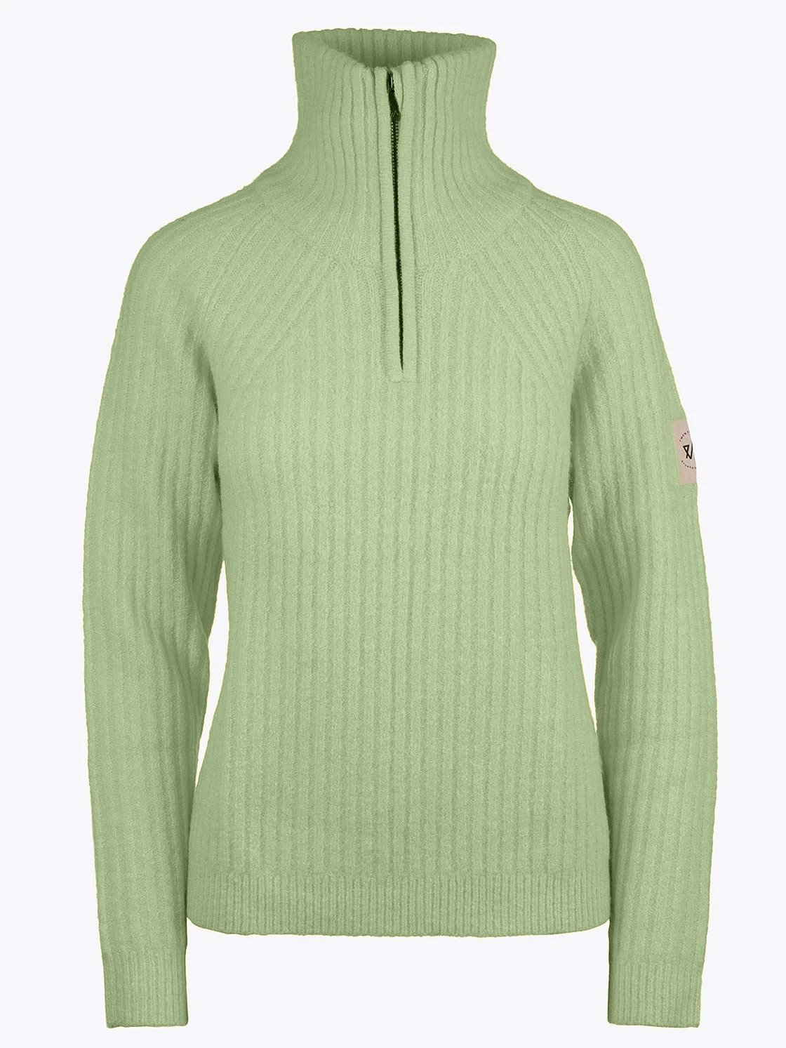 Twentyfour 1222 Half Zip Genser Pistasj - Get Inspired Exclusive Collection