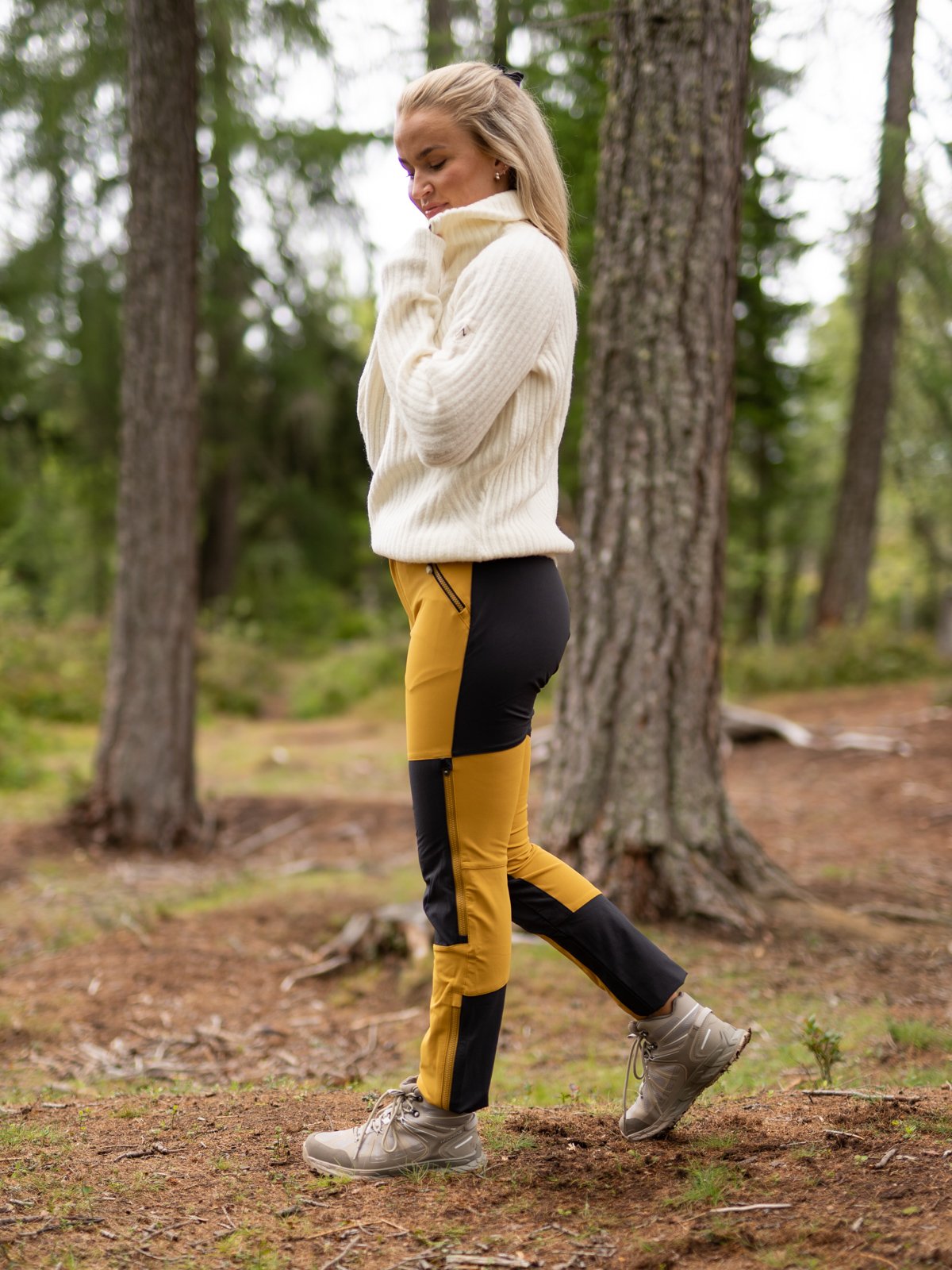 Twentyfour 1222 Half Zip Genser Varmhvit