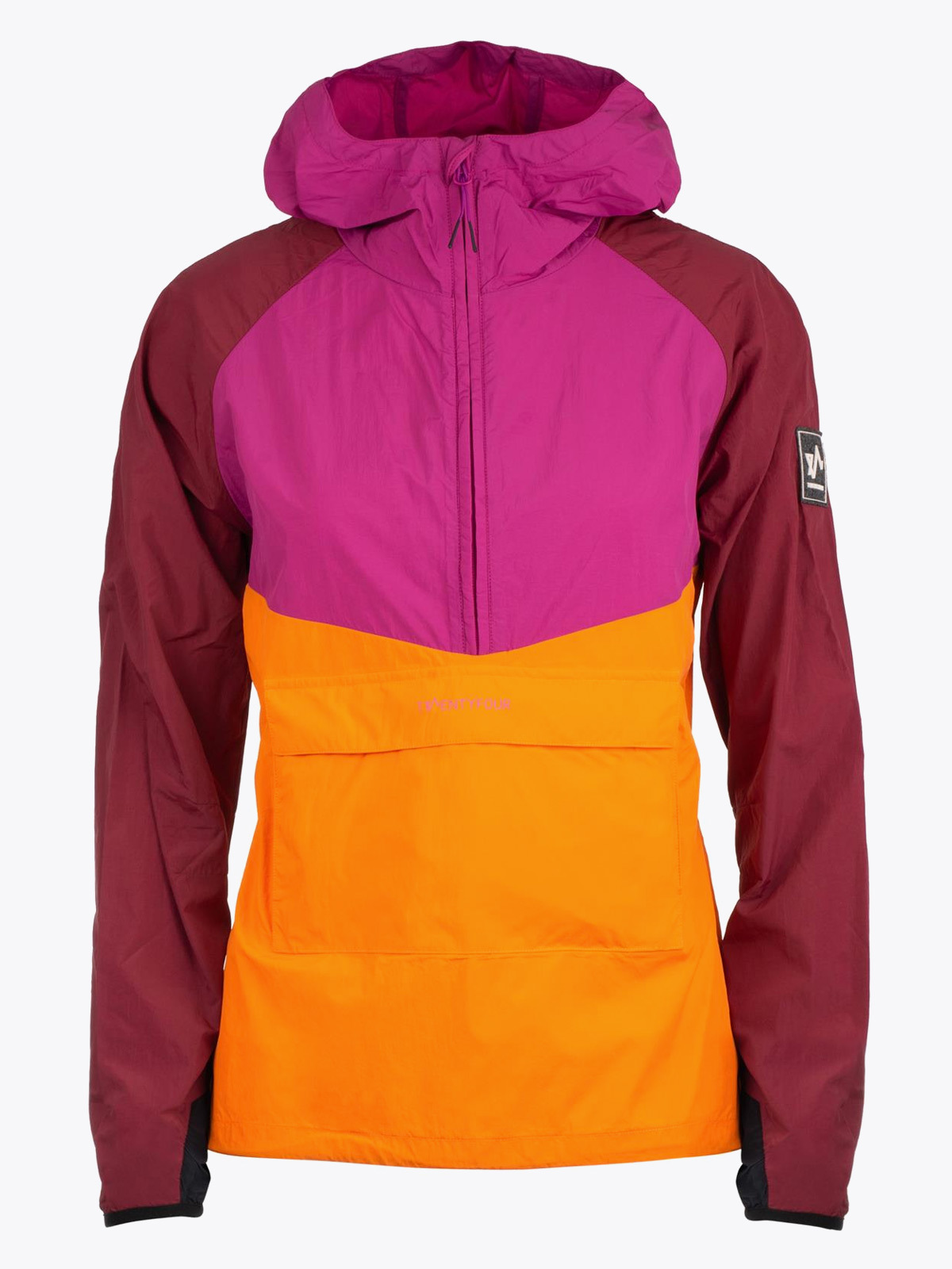 Twentyfour Flåm Light Anorakk Fuksia