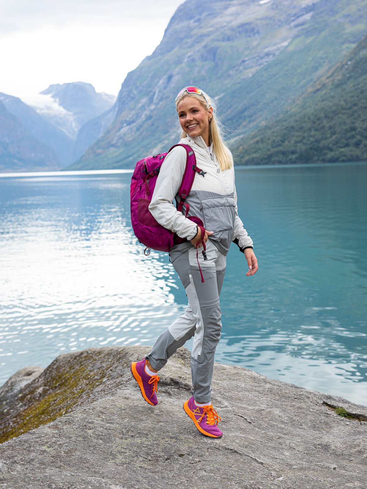 Twentyfour Flåm Light Anorakk Hvit