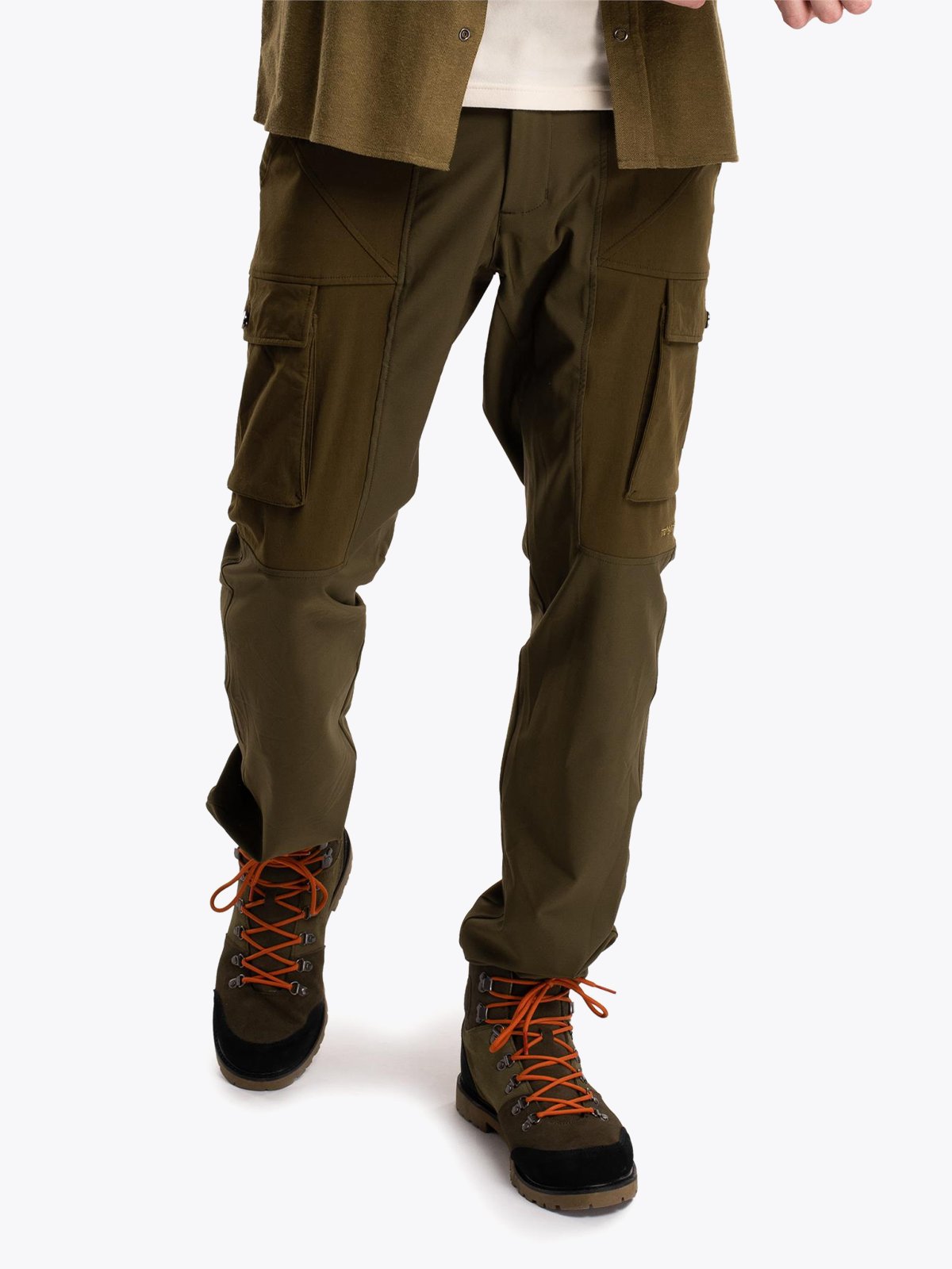 Twentyfour 1222 Light Softshell Bukse Mørk Oliven