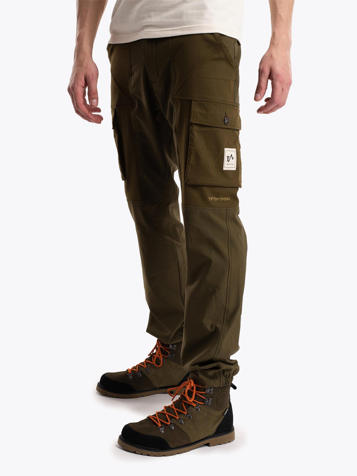 Twentyfour 1222 Light Softshell Bukse Mørk Oliven