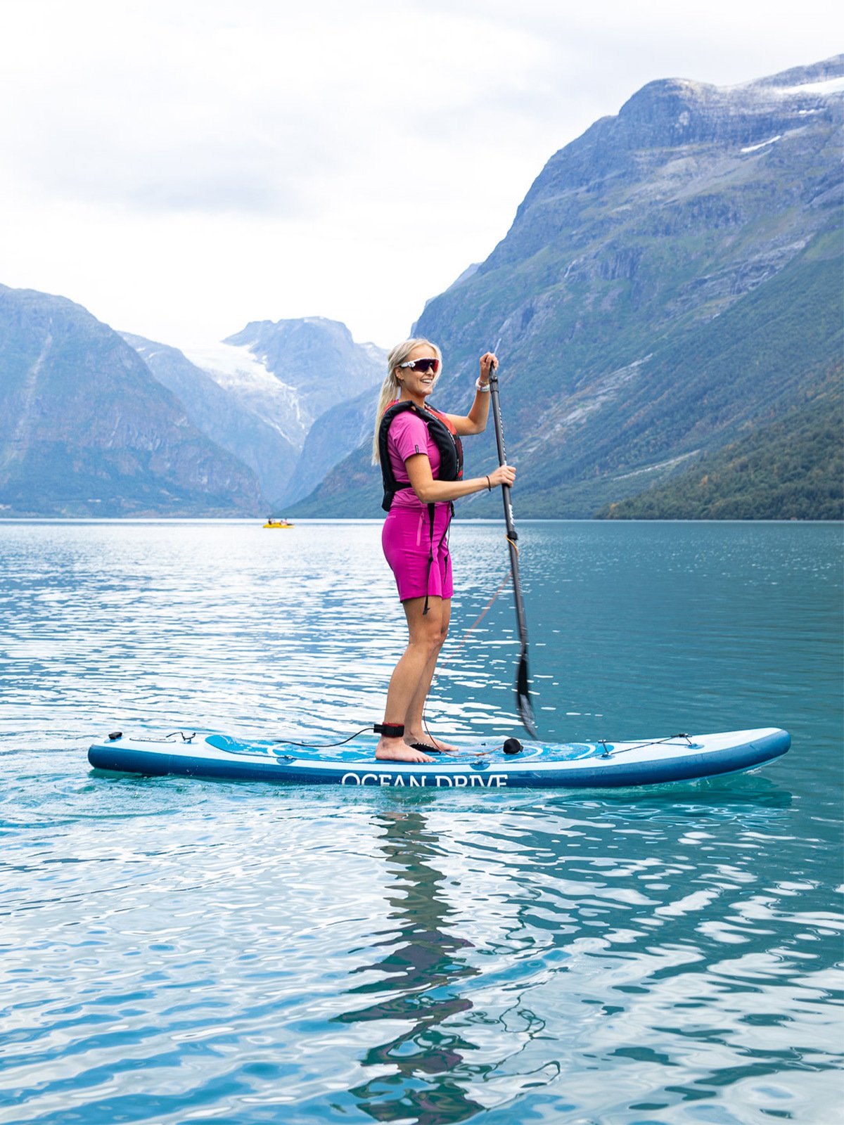 Twentyfour Flåm T-skjorte Rosa