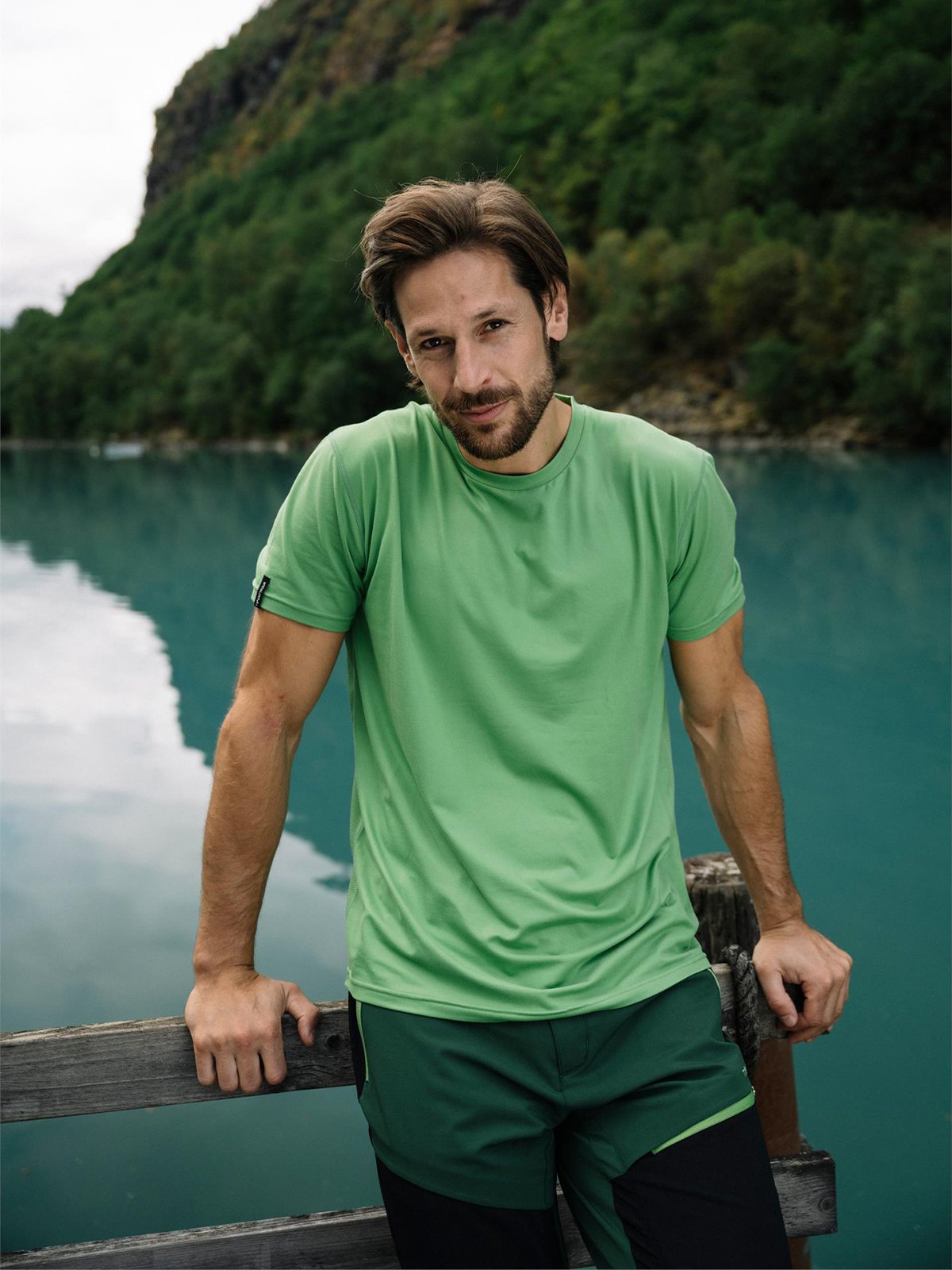 Twentyfour Flåm T-skjorte H Gress