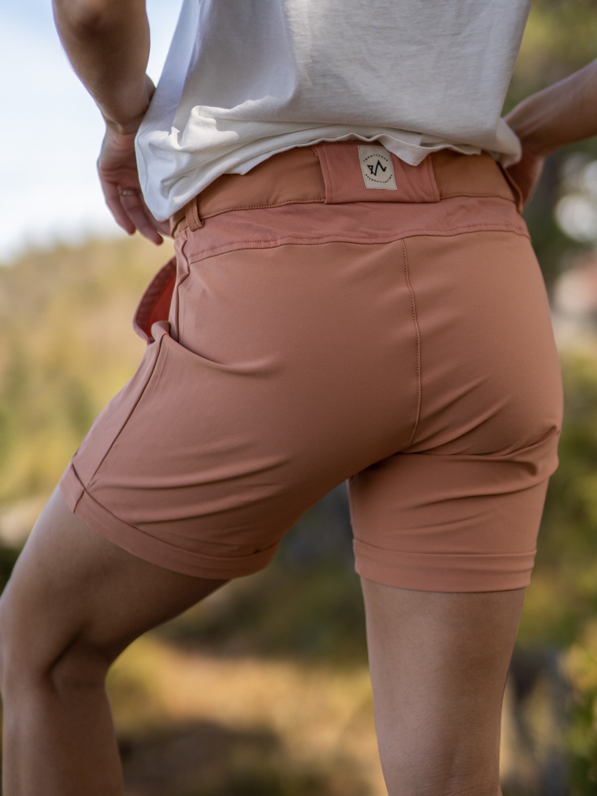 Twentyfour 1222 Light Softshell Shorts Orange