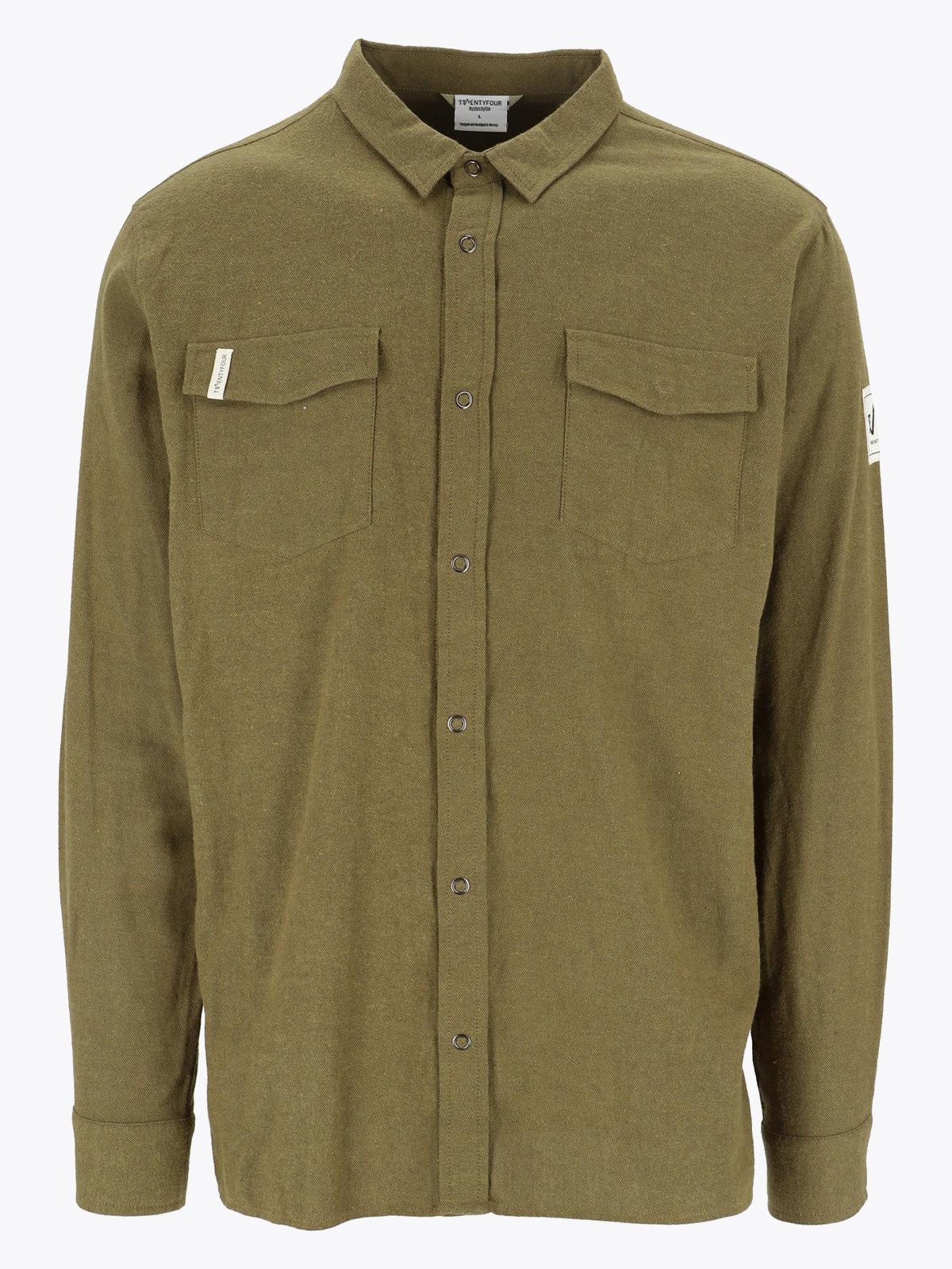 Twentyfour 1222 Hike Skjorte Mørk Oliven