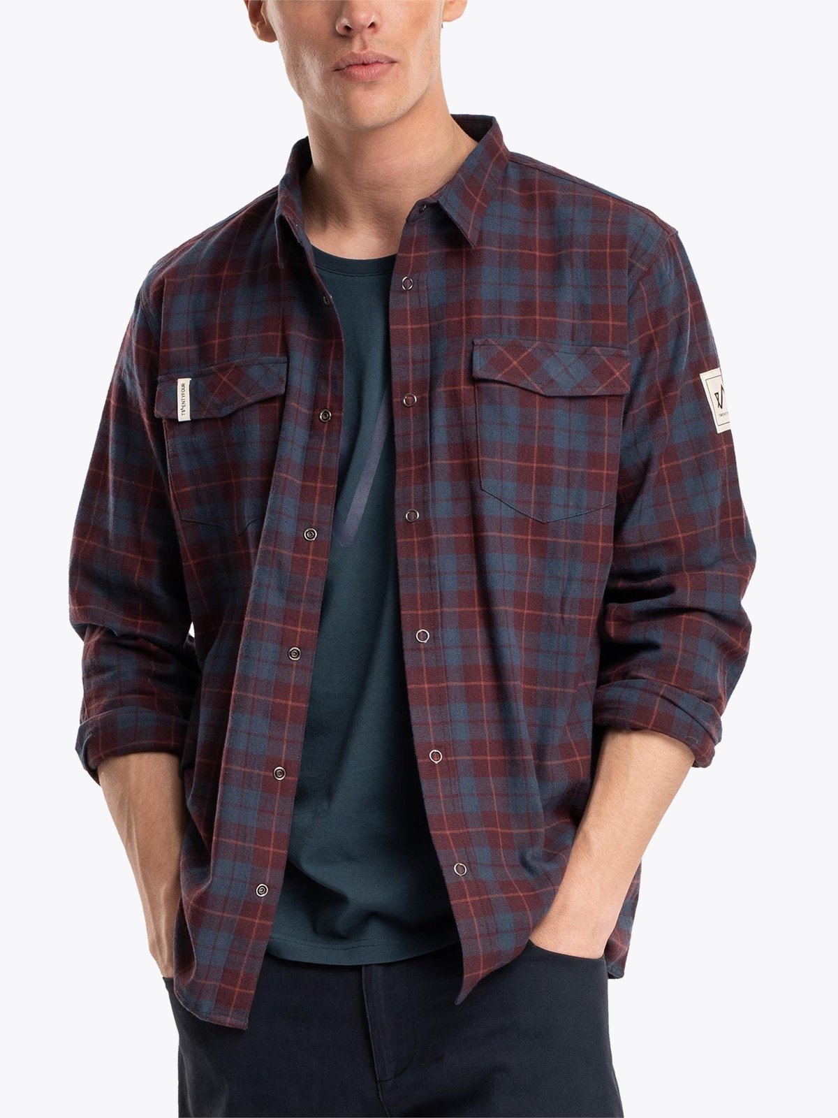 Twentyfour 1222 Hike Skjorte Mørk Marine