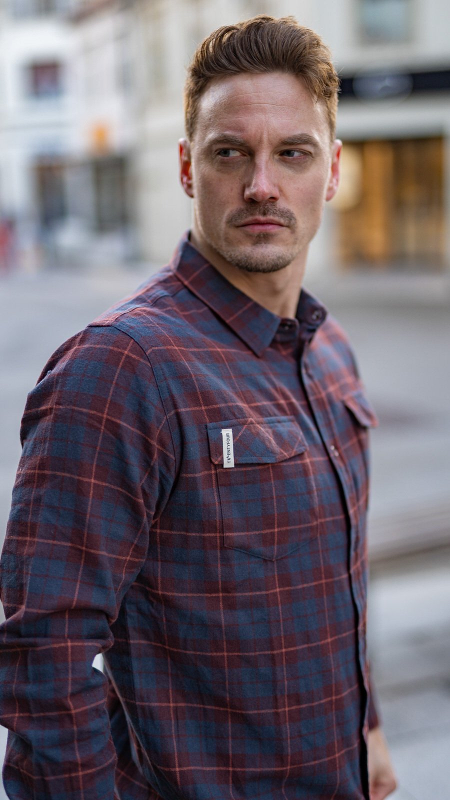 Twentyfour 1222 Hike Skjorte Mørk Marine