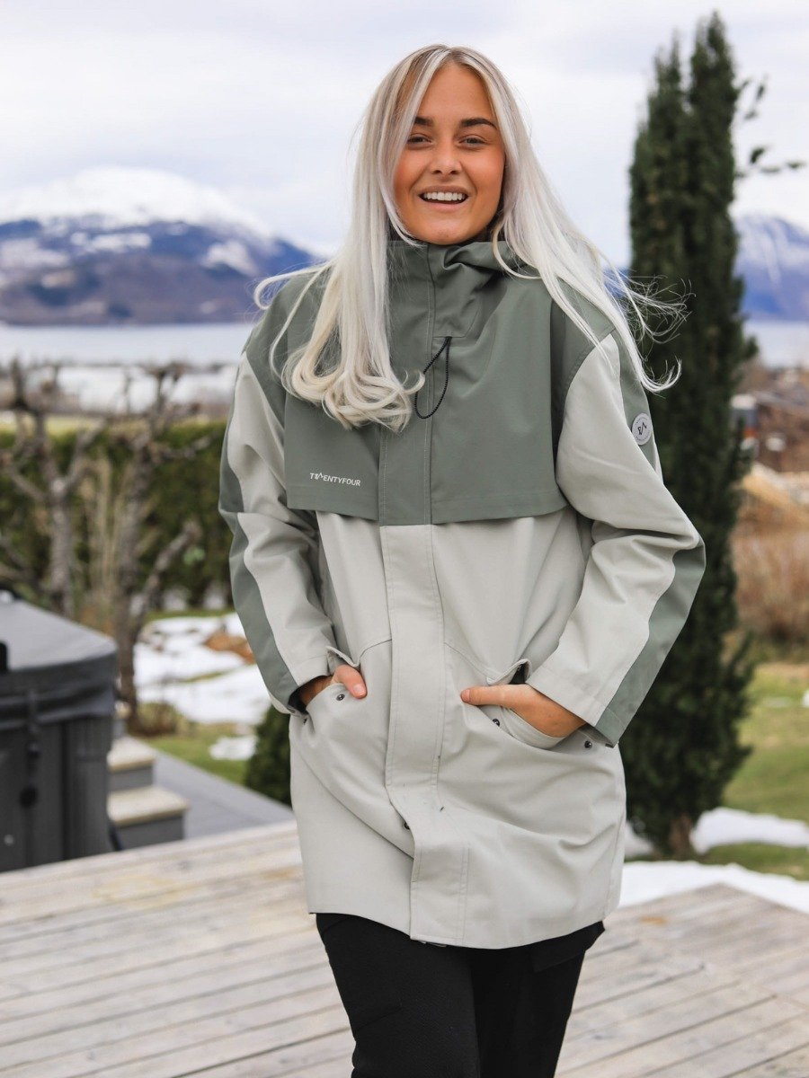 Twentyfour Mellow Iris Parkas Lysbeige