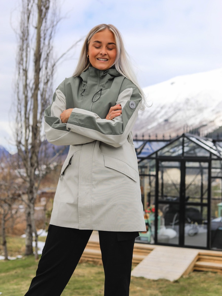 Twentyfour Mellow Iris Parkas Lysbeige