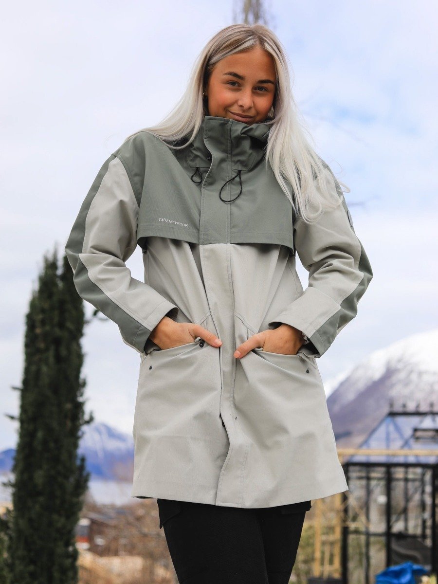 Twentyfour Mellow Iris Parkas Lysbeige