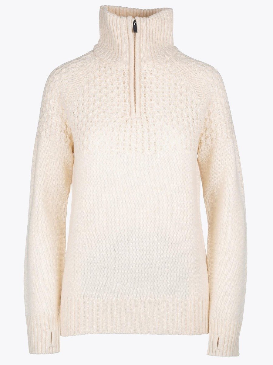 Twentyfour Mellow Wave Ull Half zip Bomull