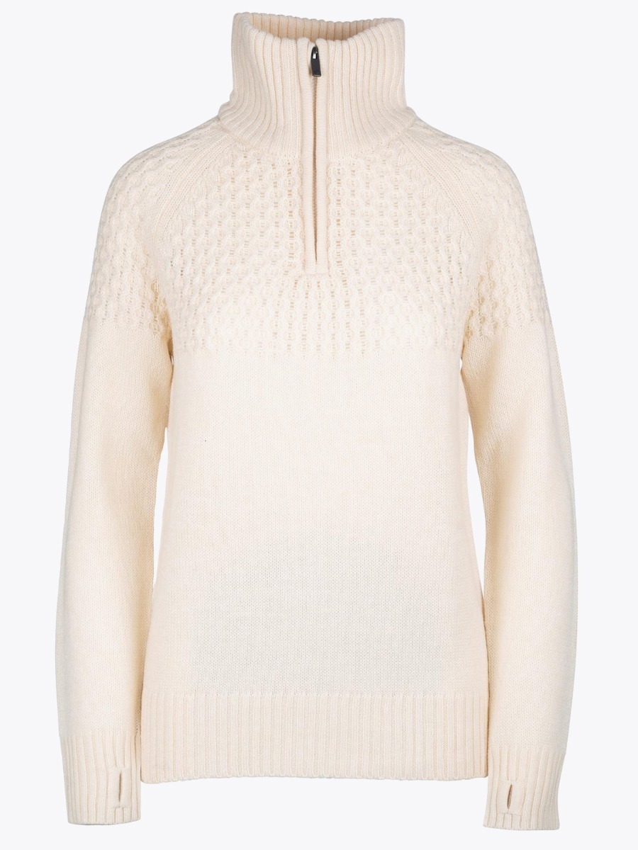 Twentyfour Mellow Wave Ull Half zip Bomull