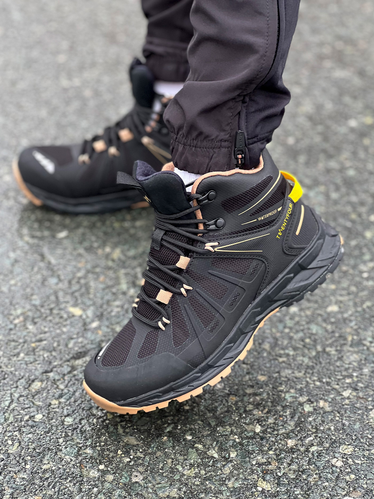 Twentyfour 1222 Hiking Sko Sort