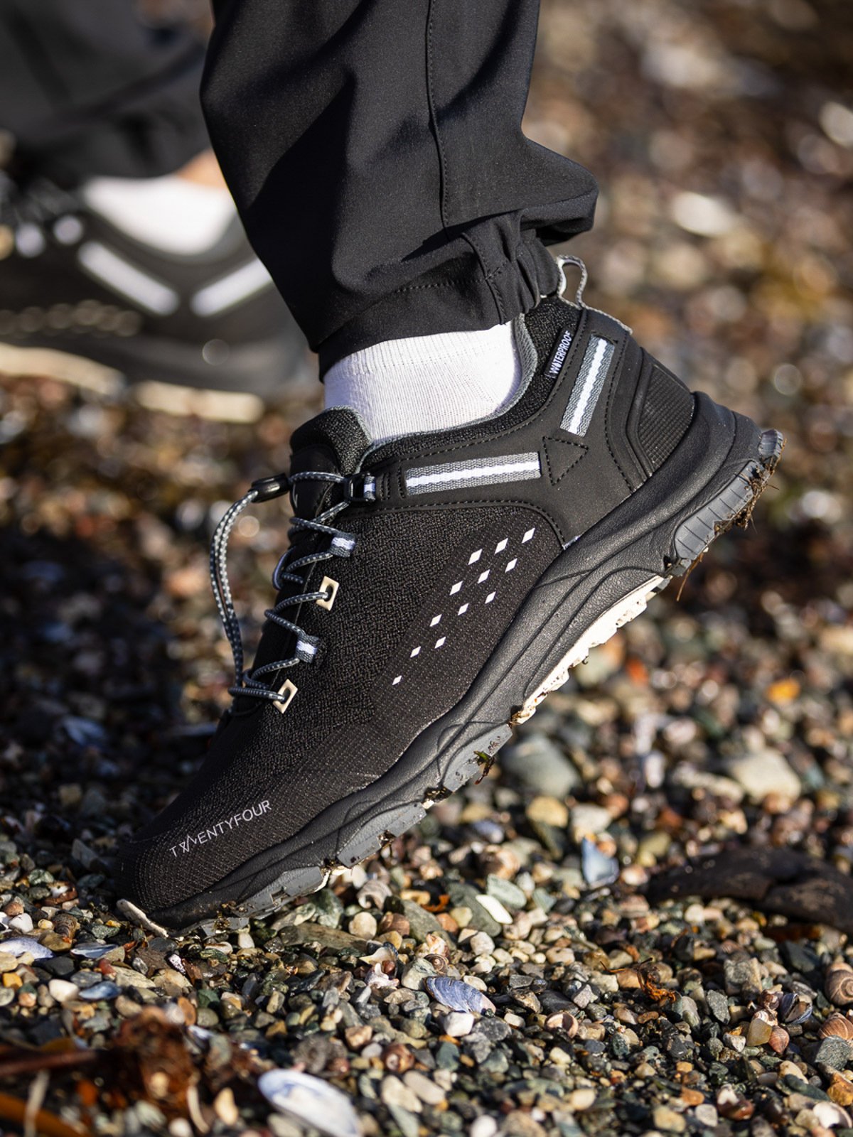 Twentyfour Flåm Hiking LowCut H Skyggesort