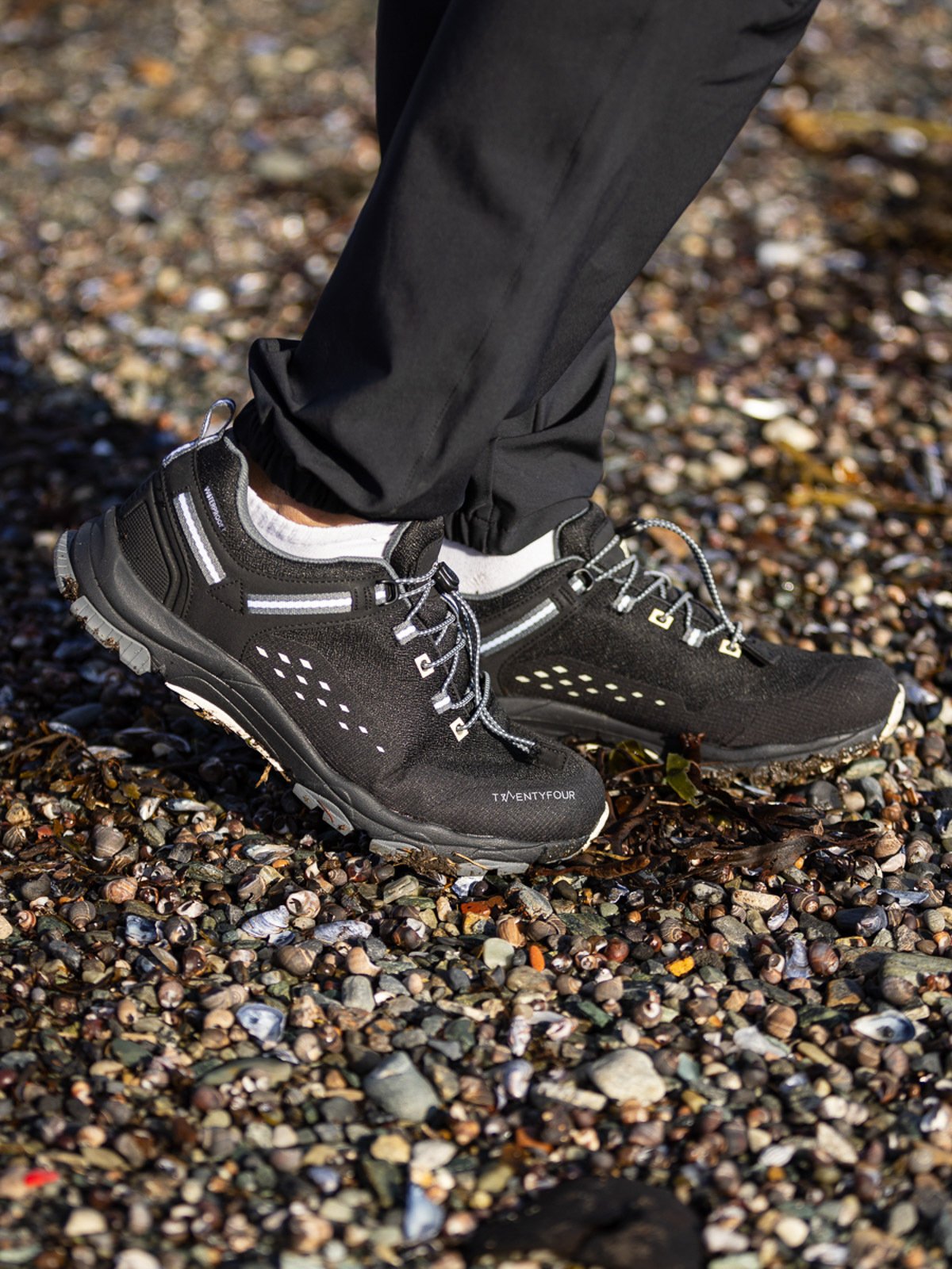 Twentyfour Flåm Hiking LowCut H Skyggesort