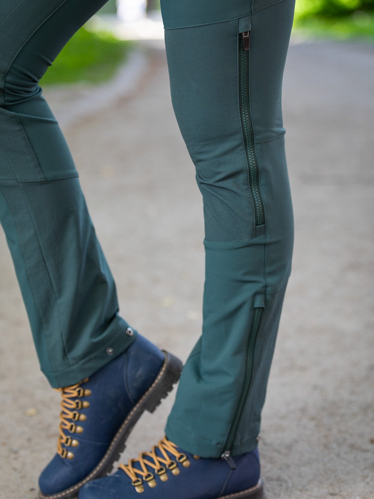 Twentyfour Finse Softshellbukse Flaskegrønn