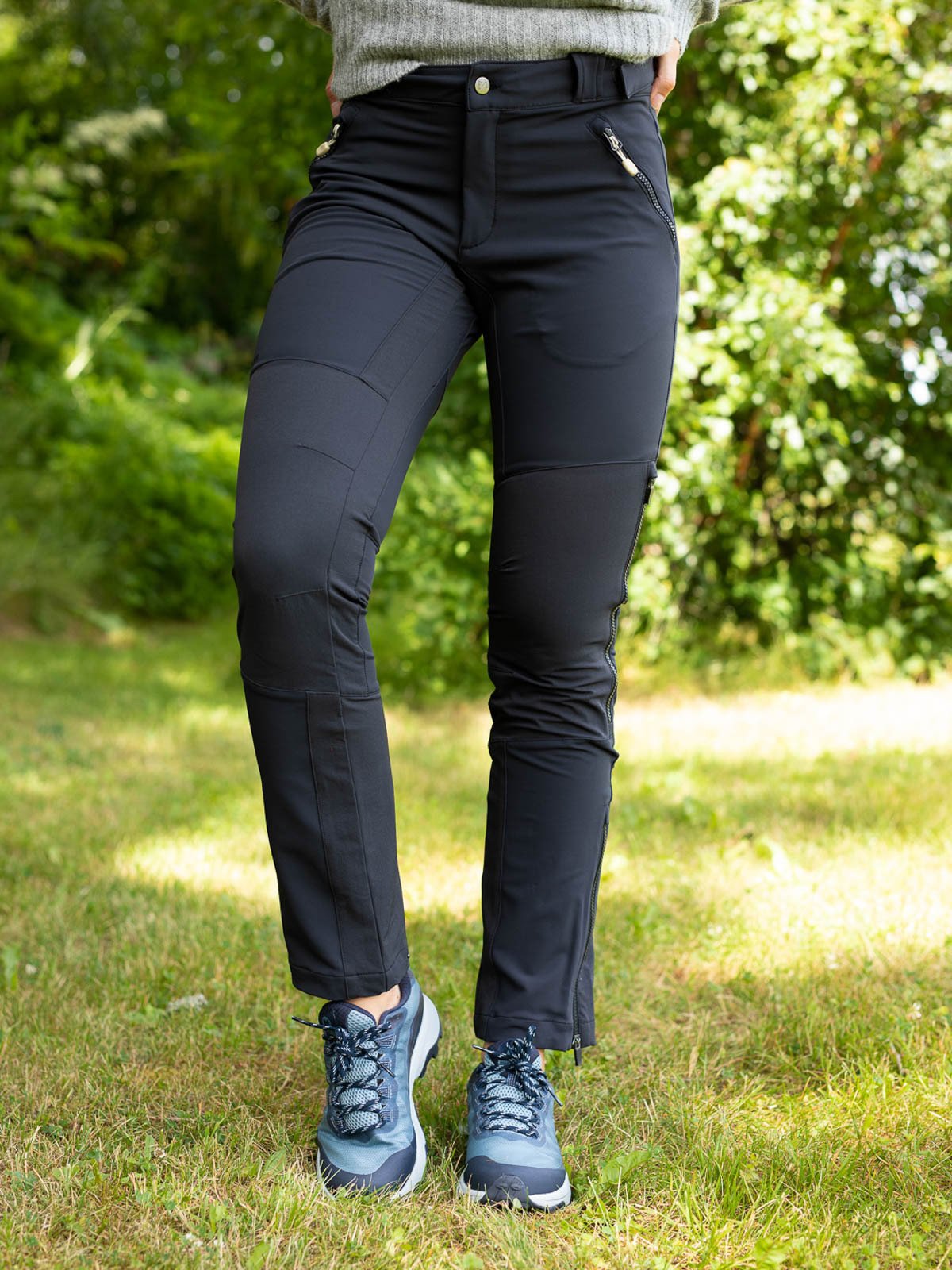 Twentyfour Finse Softshellbukse Skyggesort