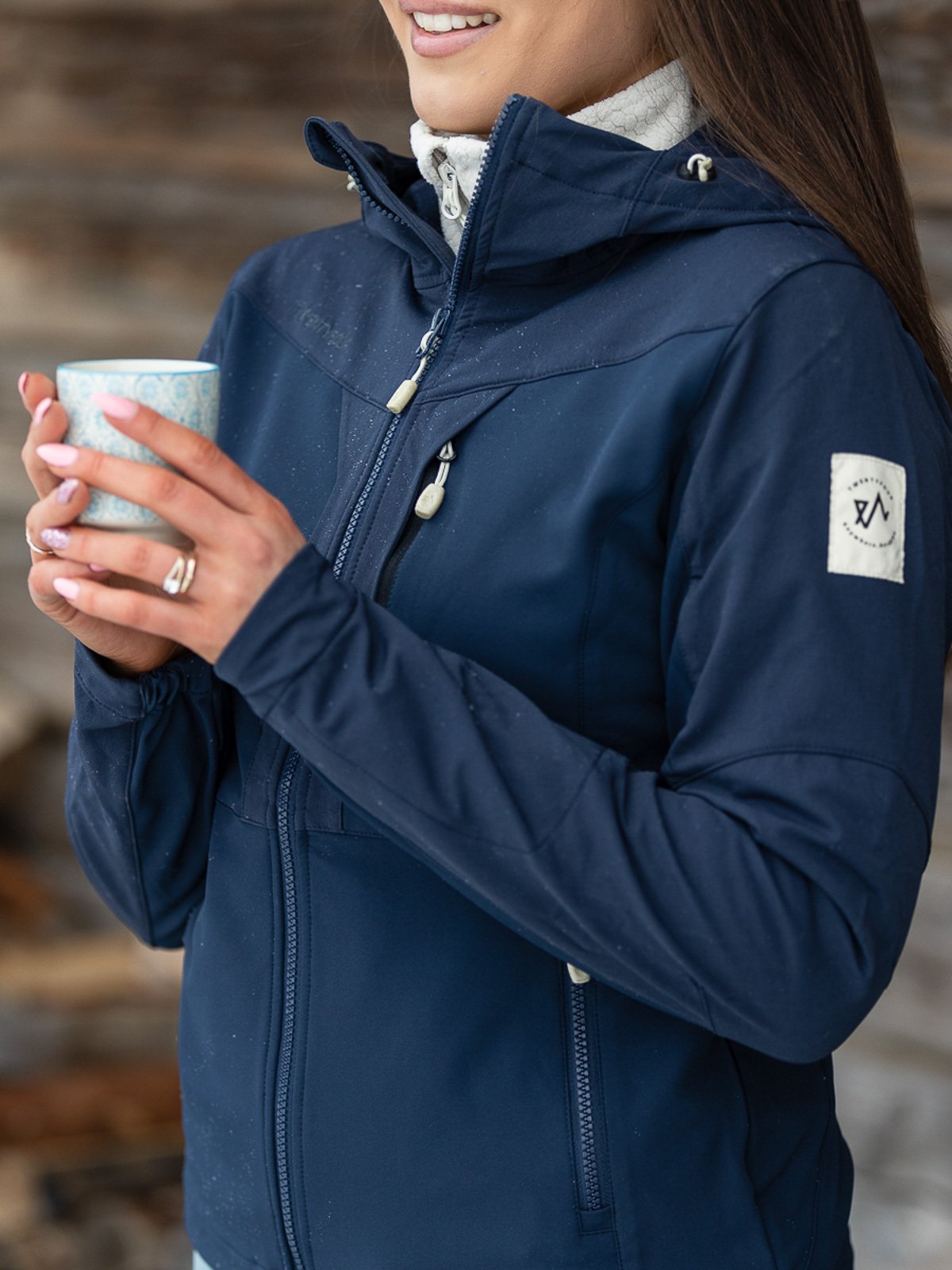 Twentyfour Finse Softshelljakke Blekkblå