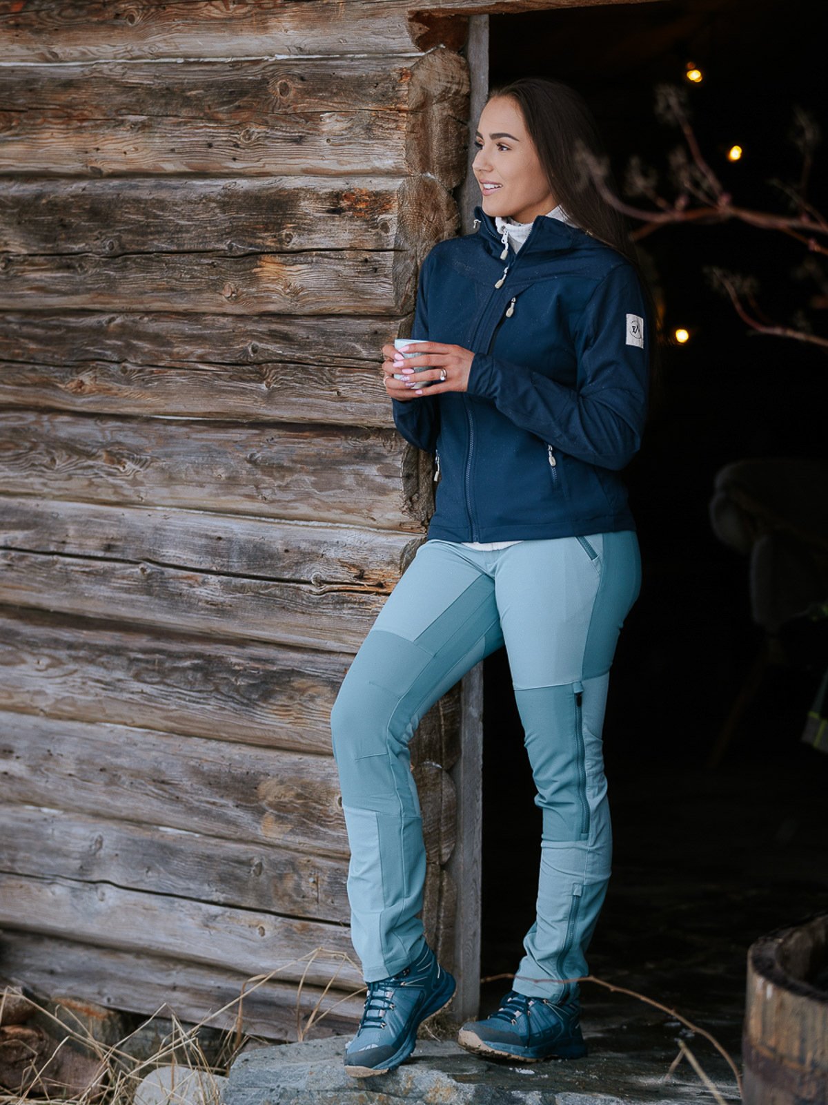 Twentyfour Finse Softshelljakke Blekkblå