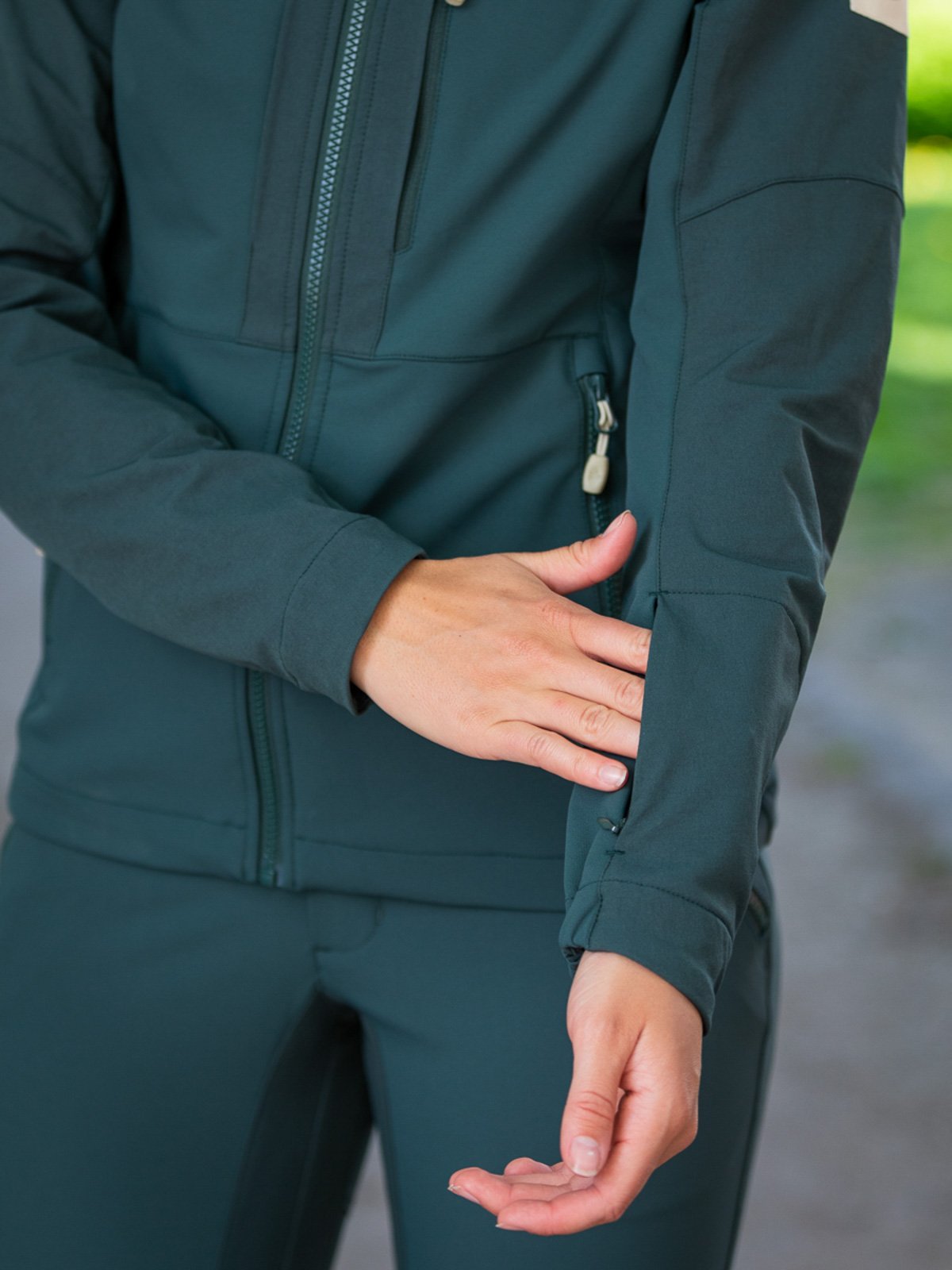 Twentyfour Finse Softshelljakke Flaskegrønn