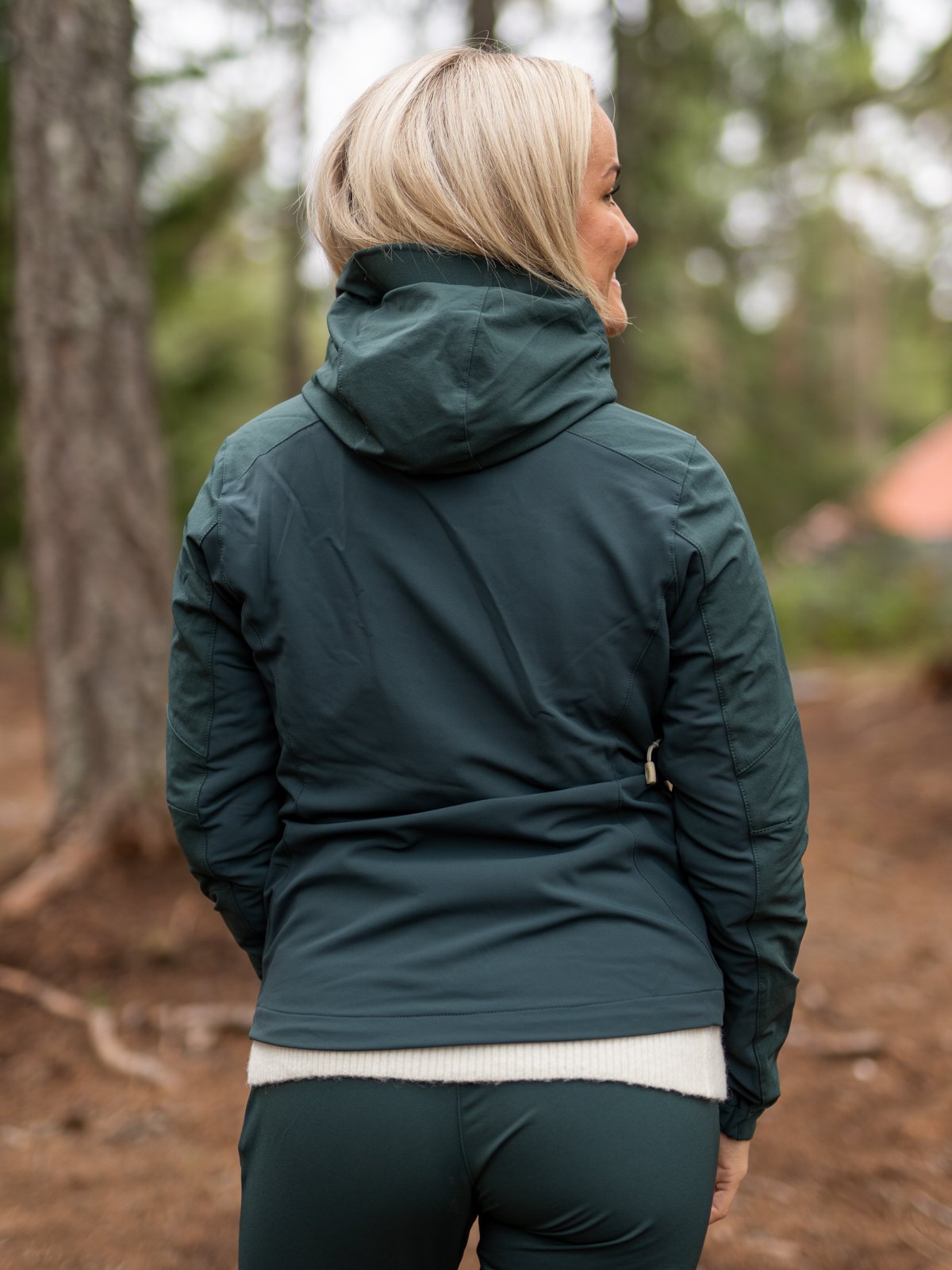 Twentyfour Finse Softshelljakke Flaskegrønn