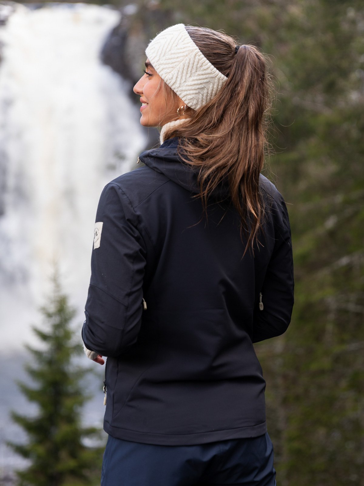 Twentyfour Finse Softshelljakke Skyggesort