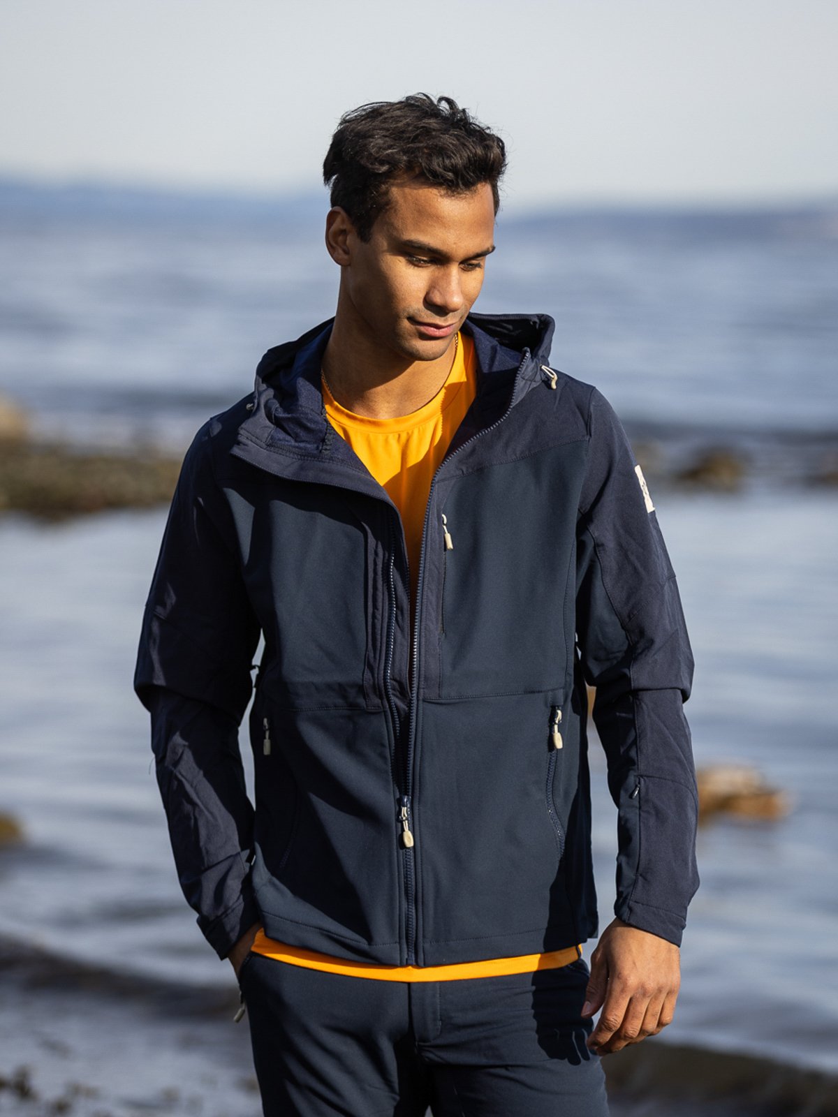 Twentyfour Finse Softshelljakke H Blekkblå