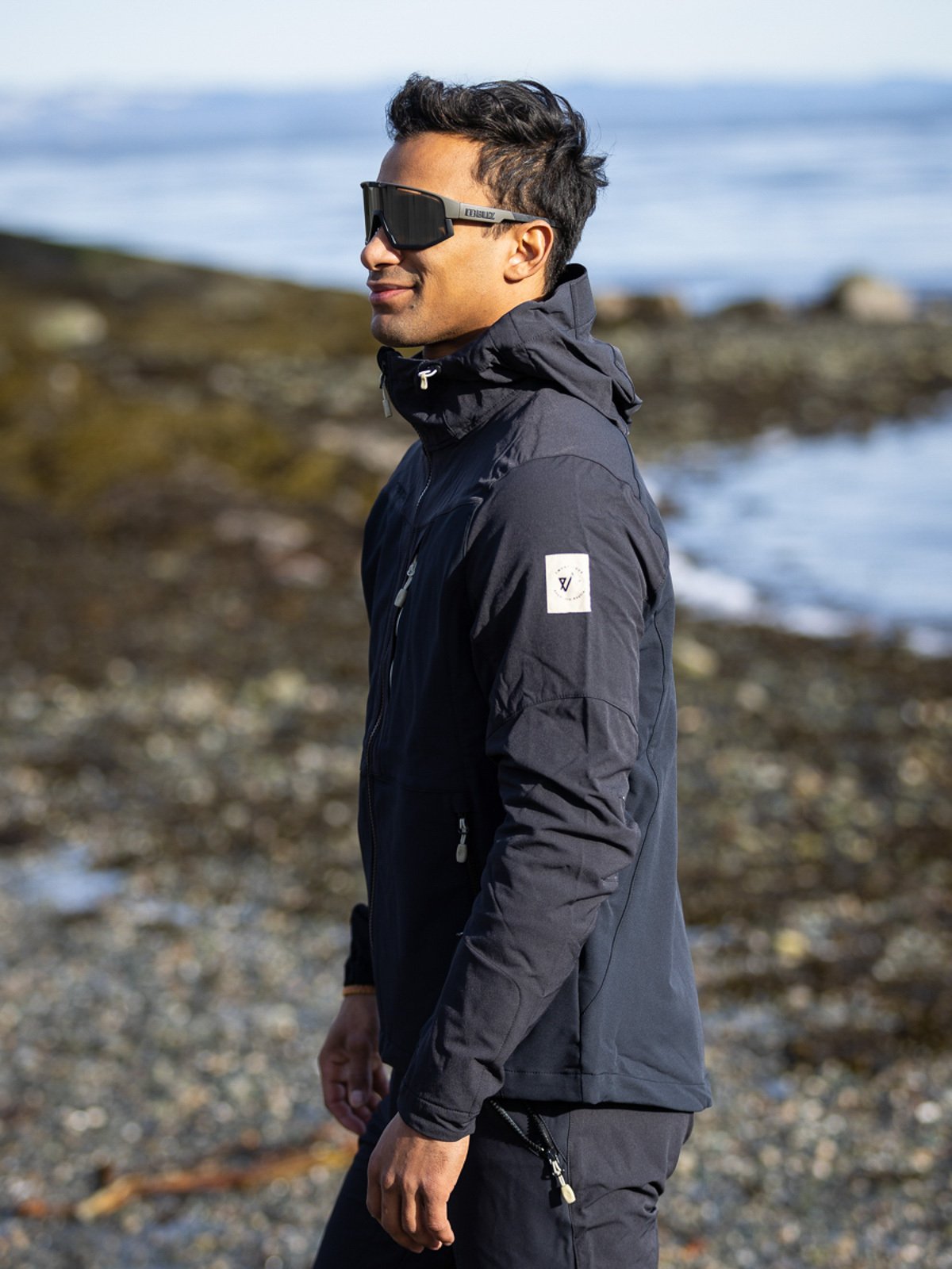 Twentyfour Finse Softshelljakke H Skyggesort