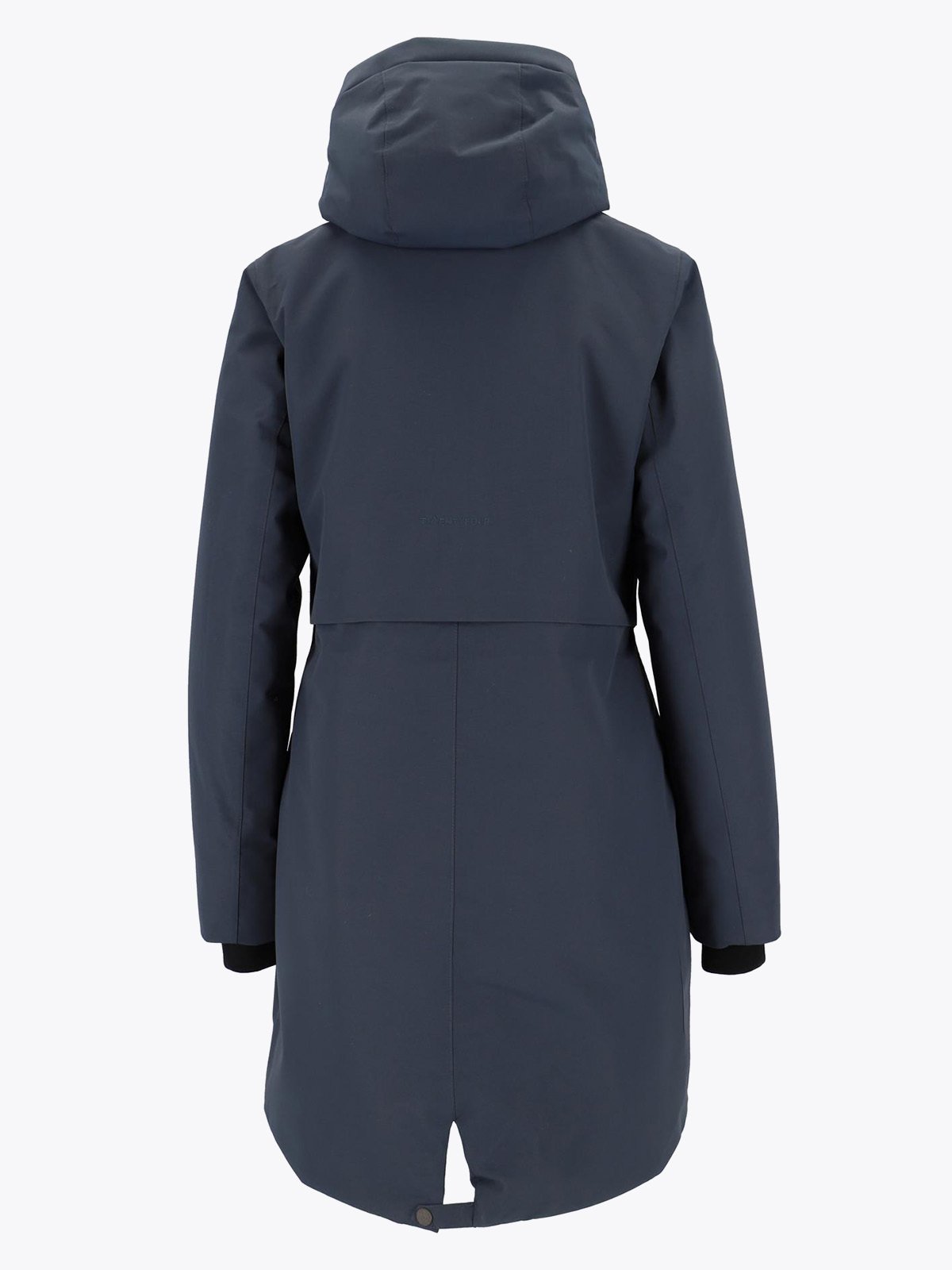 Twentyfour Mellow Vattert Parkas Blekkblå