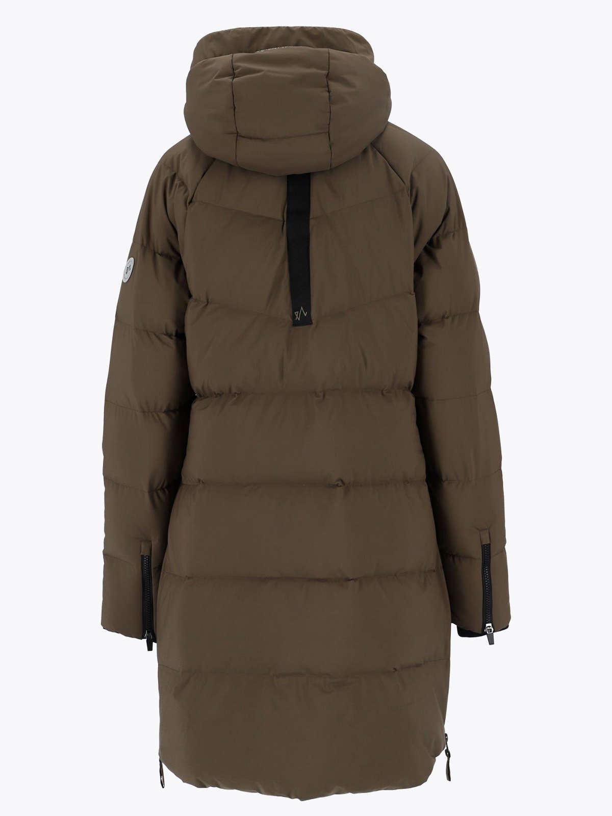 Twentyfour Mellow Lily Dunparkas Armygrønn/ brun