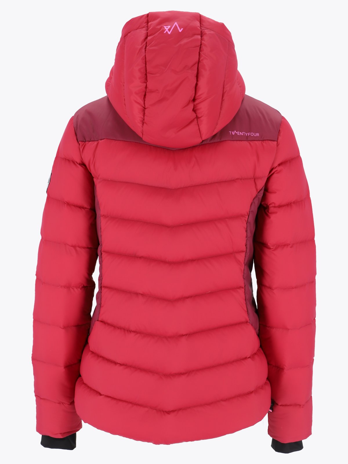 Twentyfour Isbre Dunjakke Kirsebær