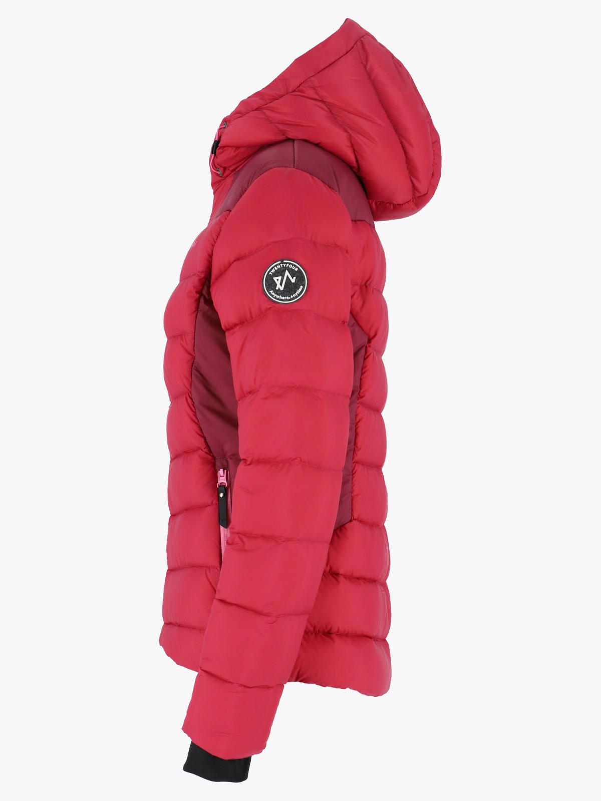 Twentyfour Isbre Dunjakke Kirsebær