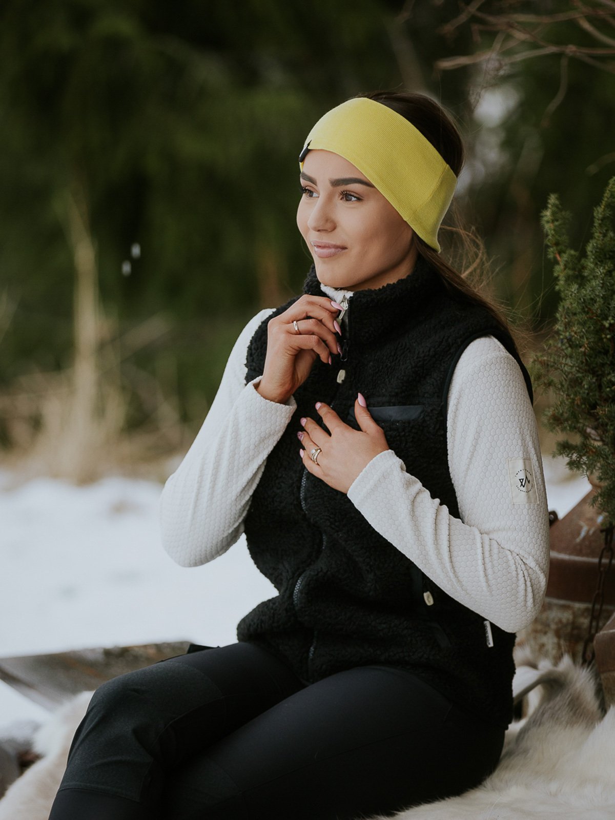 Twentyfour Finse Basic Pannebånd Knallgul - Get Inspired Exclusive Collection