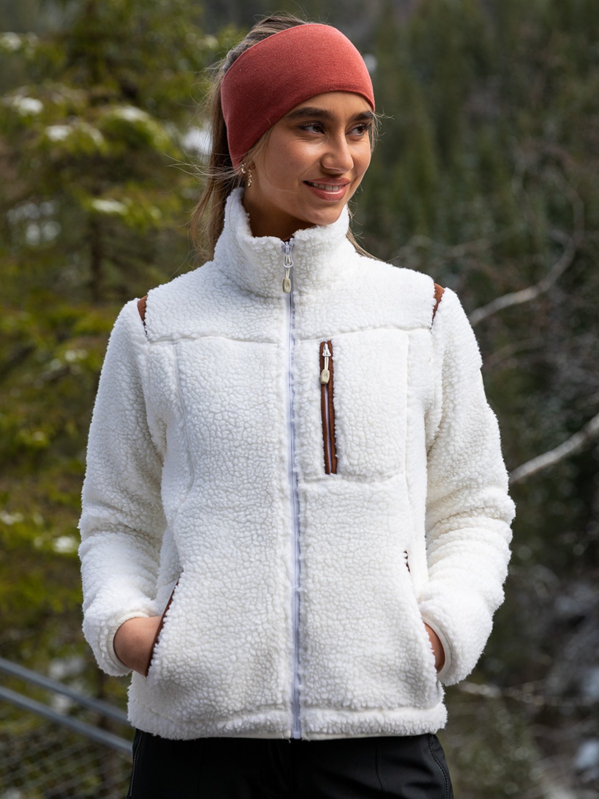 Twentyfour Finse Sherpa Fleece Krem