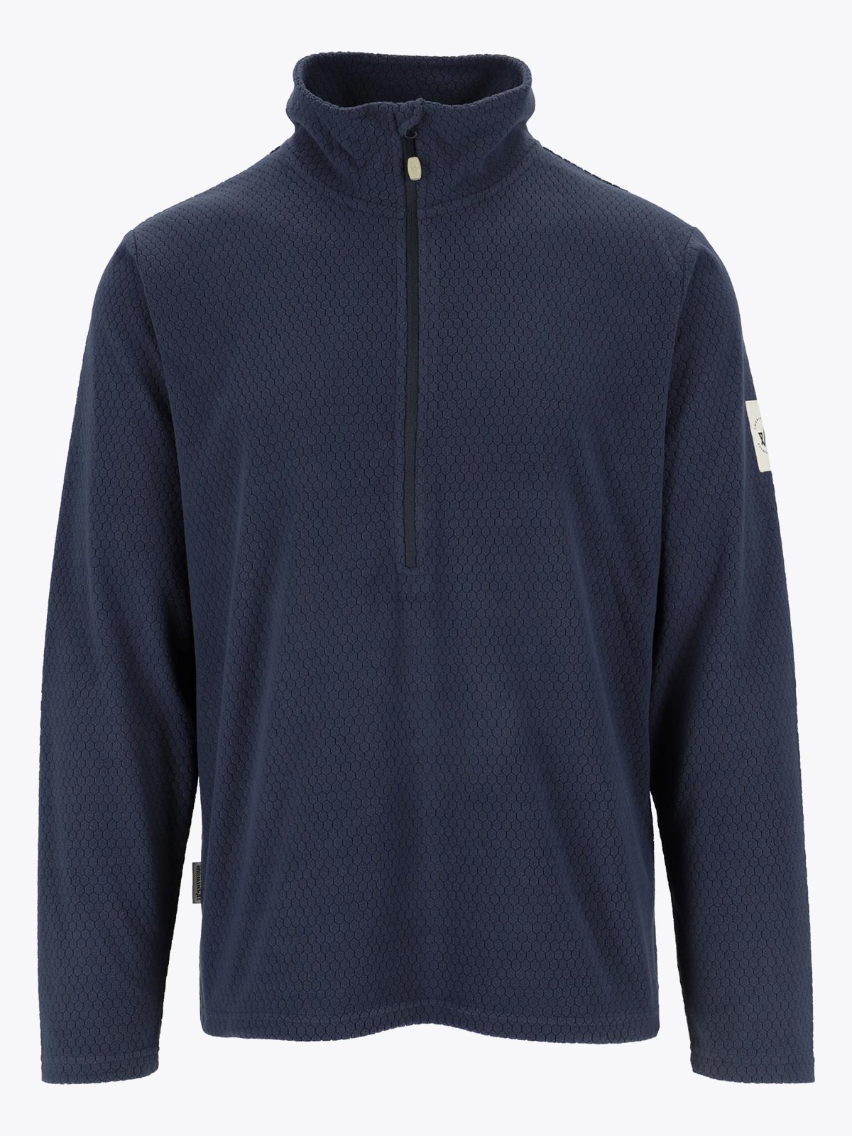 Twentyfour Finse Half Zip Fleece Blekkblå